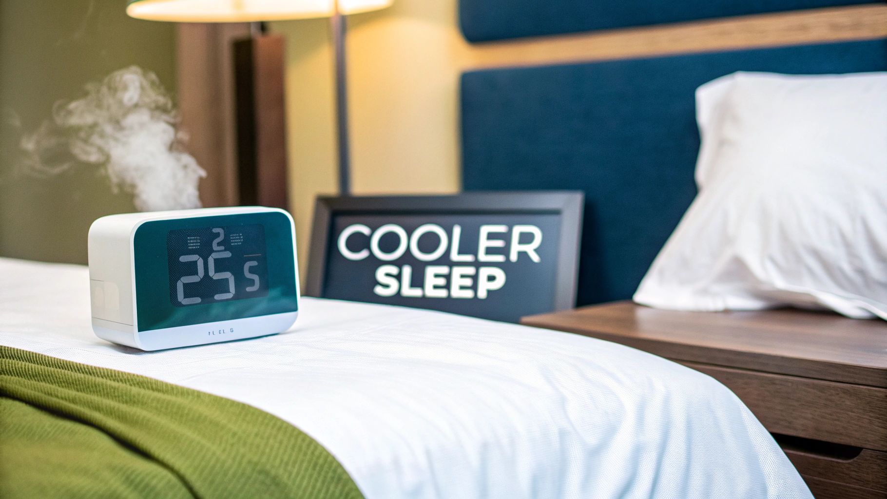 Sleep better with cooling bedding