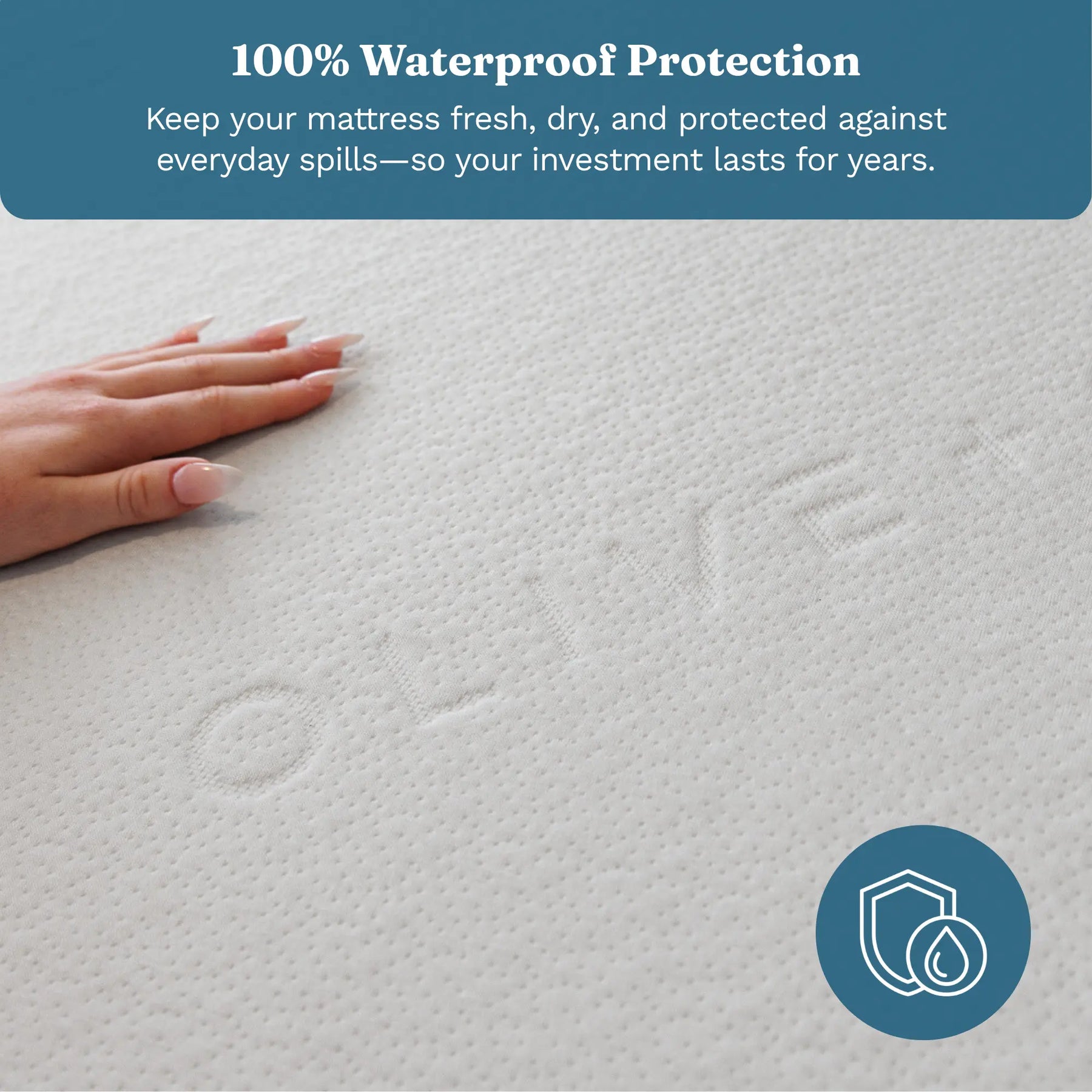 Waterproof & Cooling Bamboo Mattress Cover