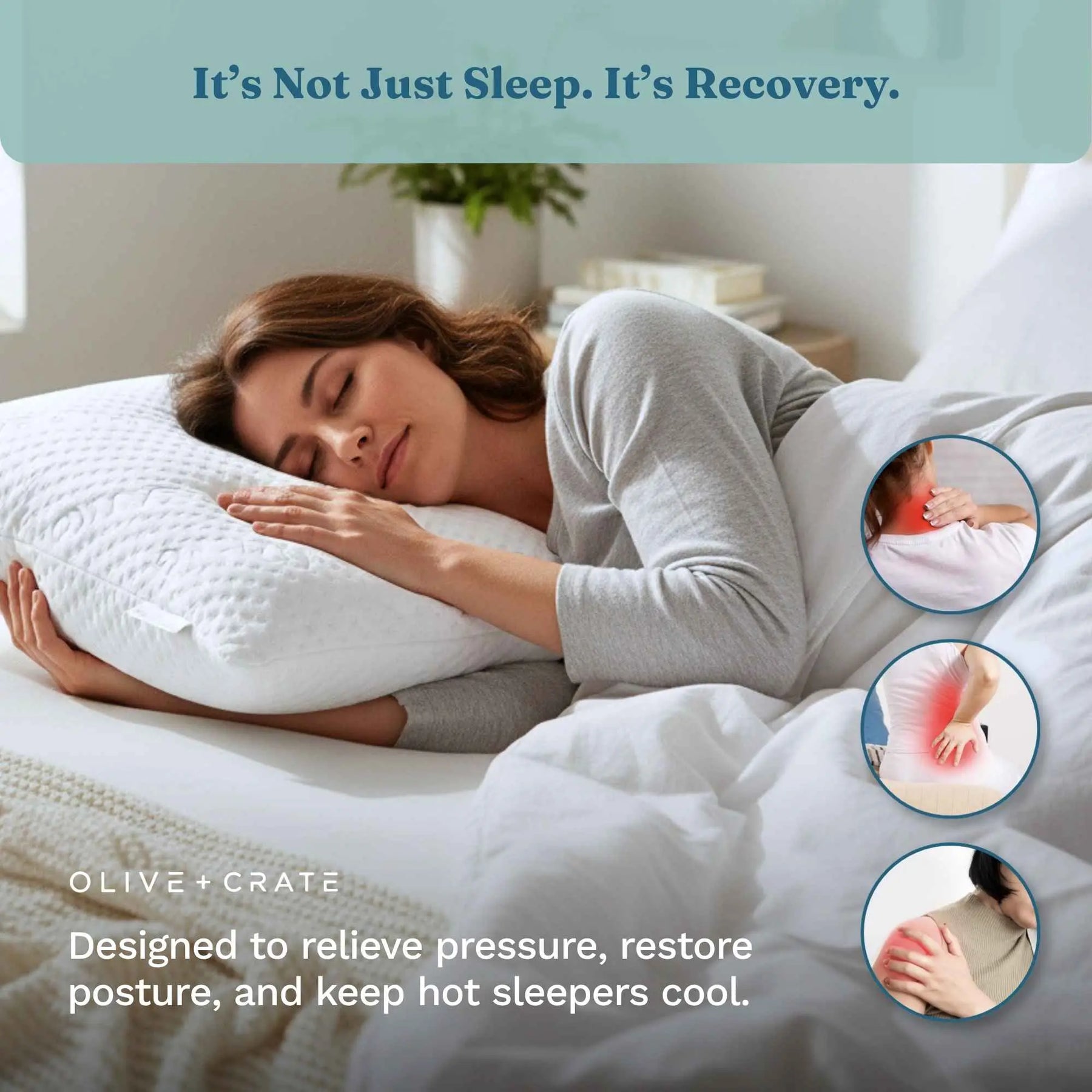 BreathePure Cooling Adjustable Pillow