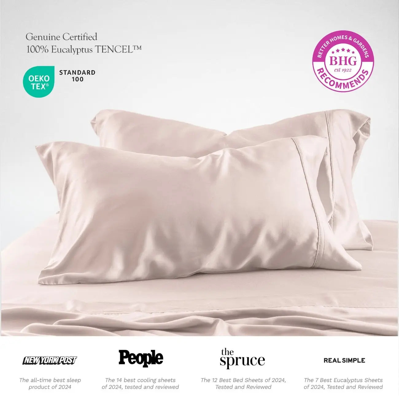 TENCEL Lyocell Eucalyptus Pillowcase Set