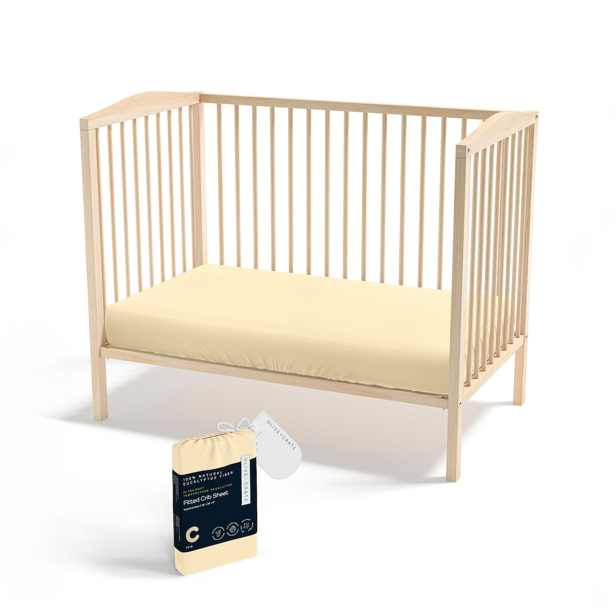 Eucalyptus - Sábana Cuna fibra TENCEL™