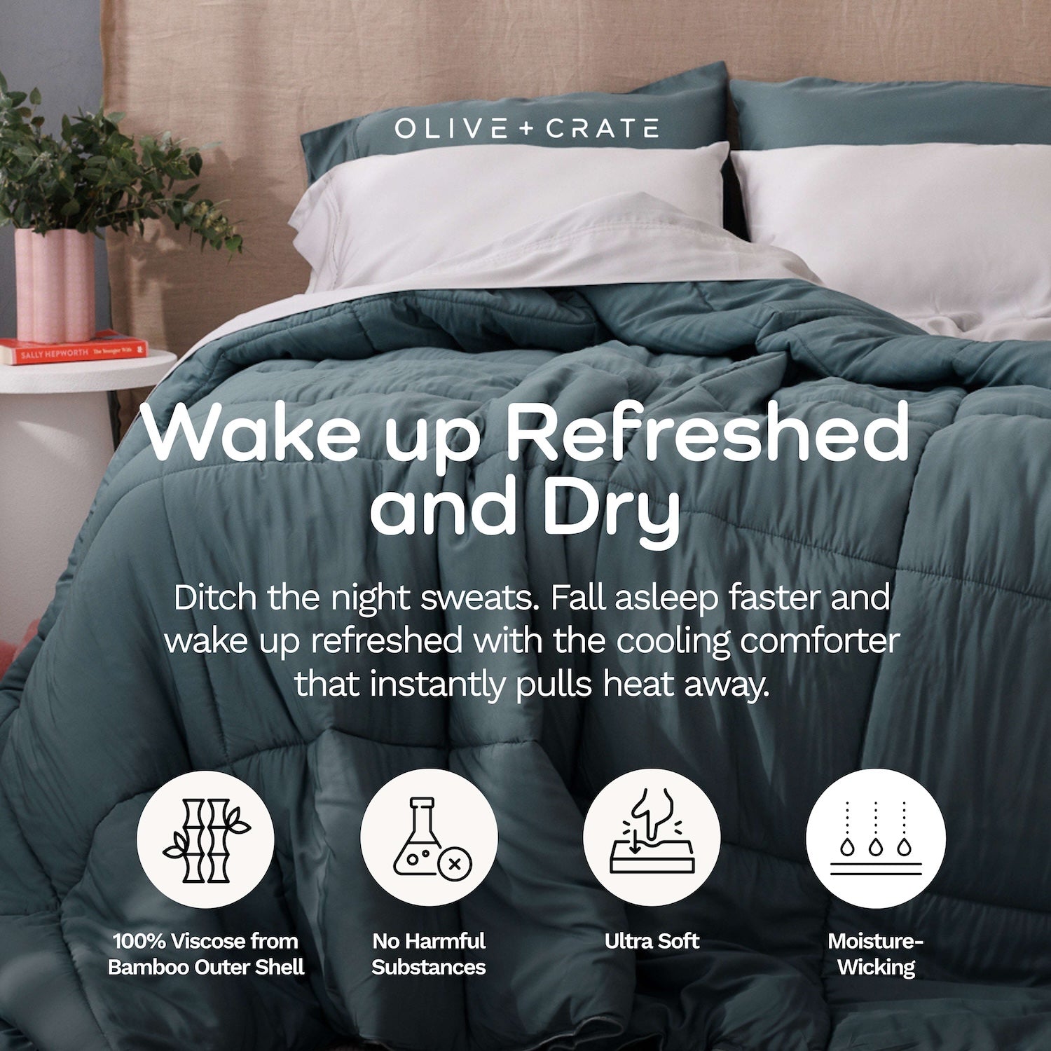 Cooling Bamboo Comforter For All Seasons