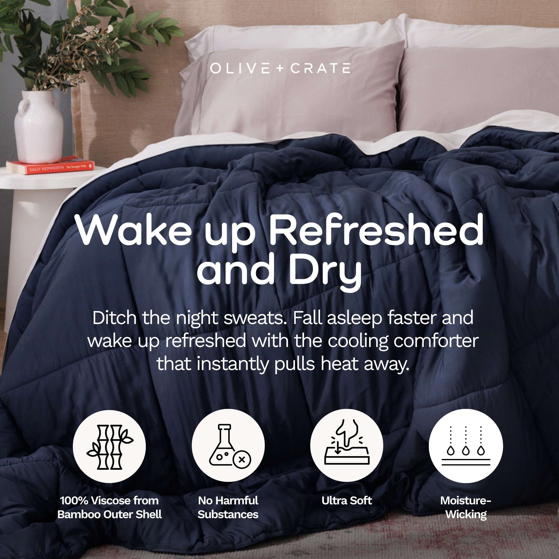 Cooling Bamboo Comforter For All Seasons