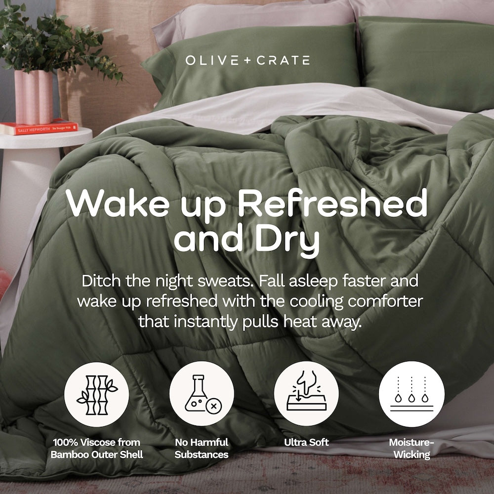 Cooling Bamboo Comforter For All Seasons