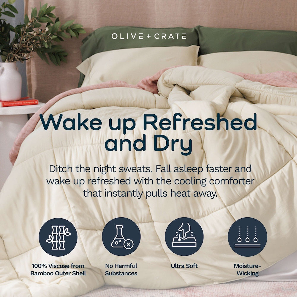 Cooling Bamboo Comforter For All Seasons