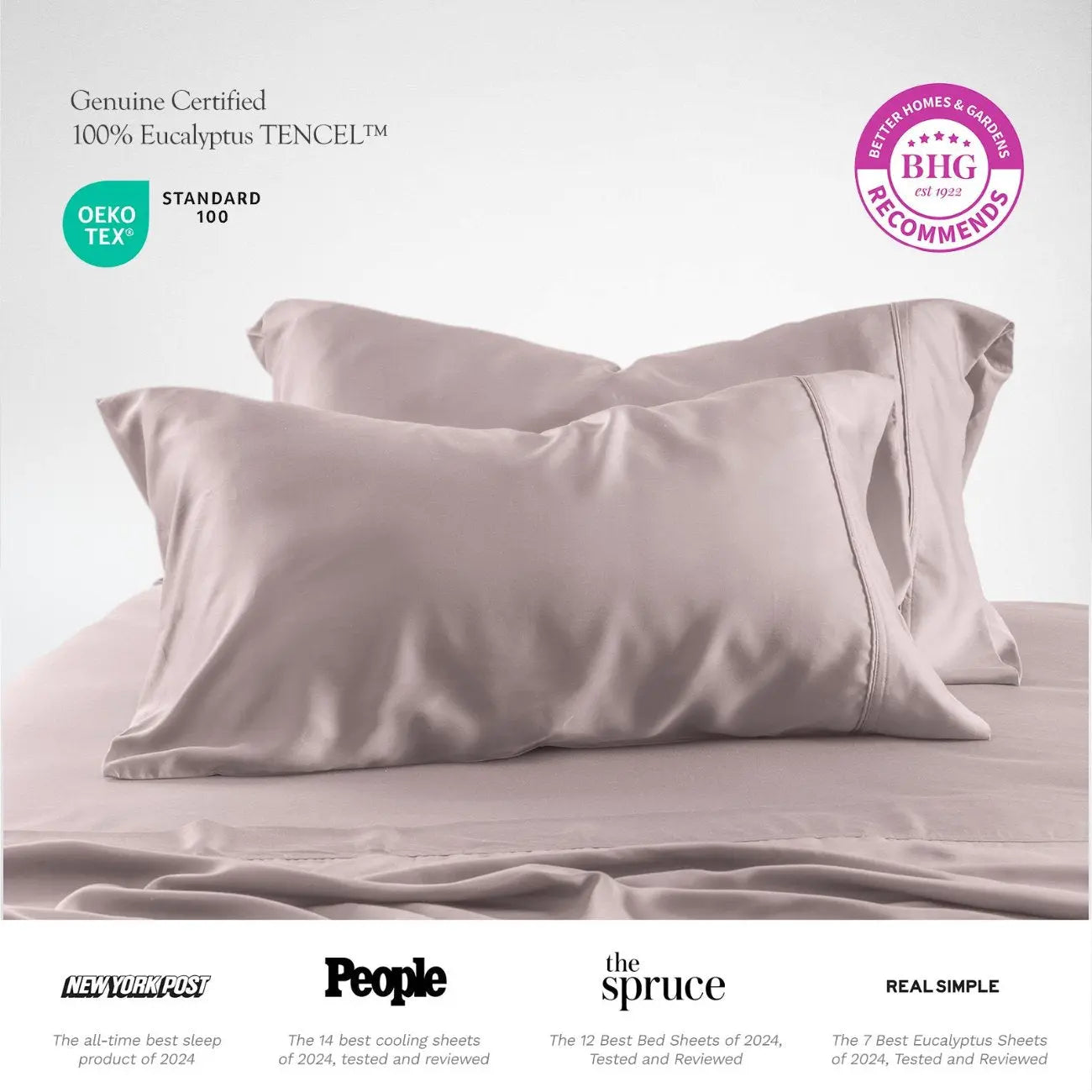TENCEL Lyocell Eucalyptus Pillowcase Set