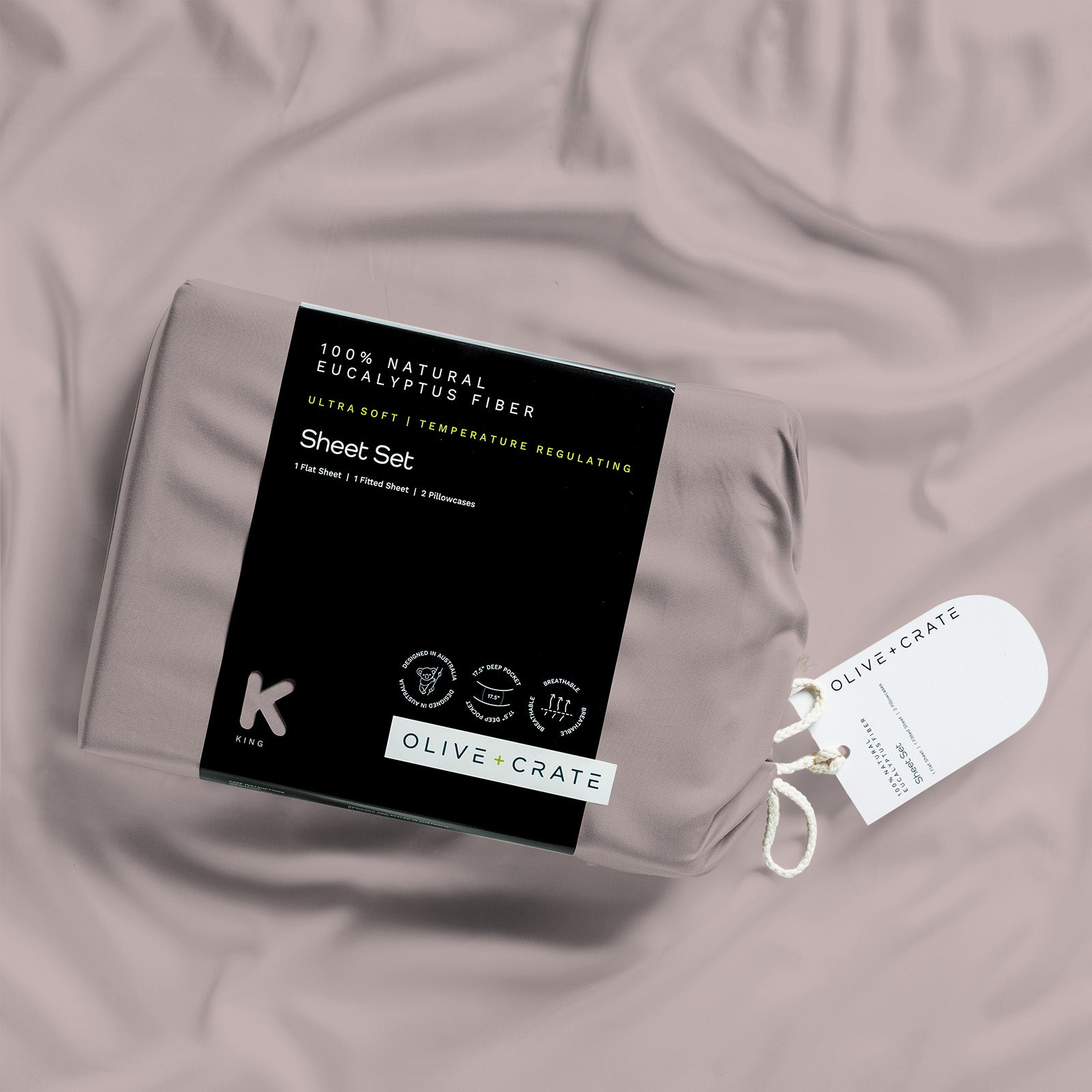 TENCEL Eucalyptus Cooling Bed Sheet Set