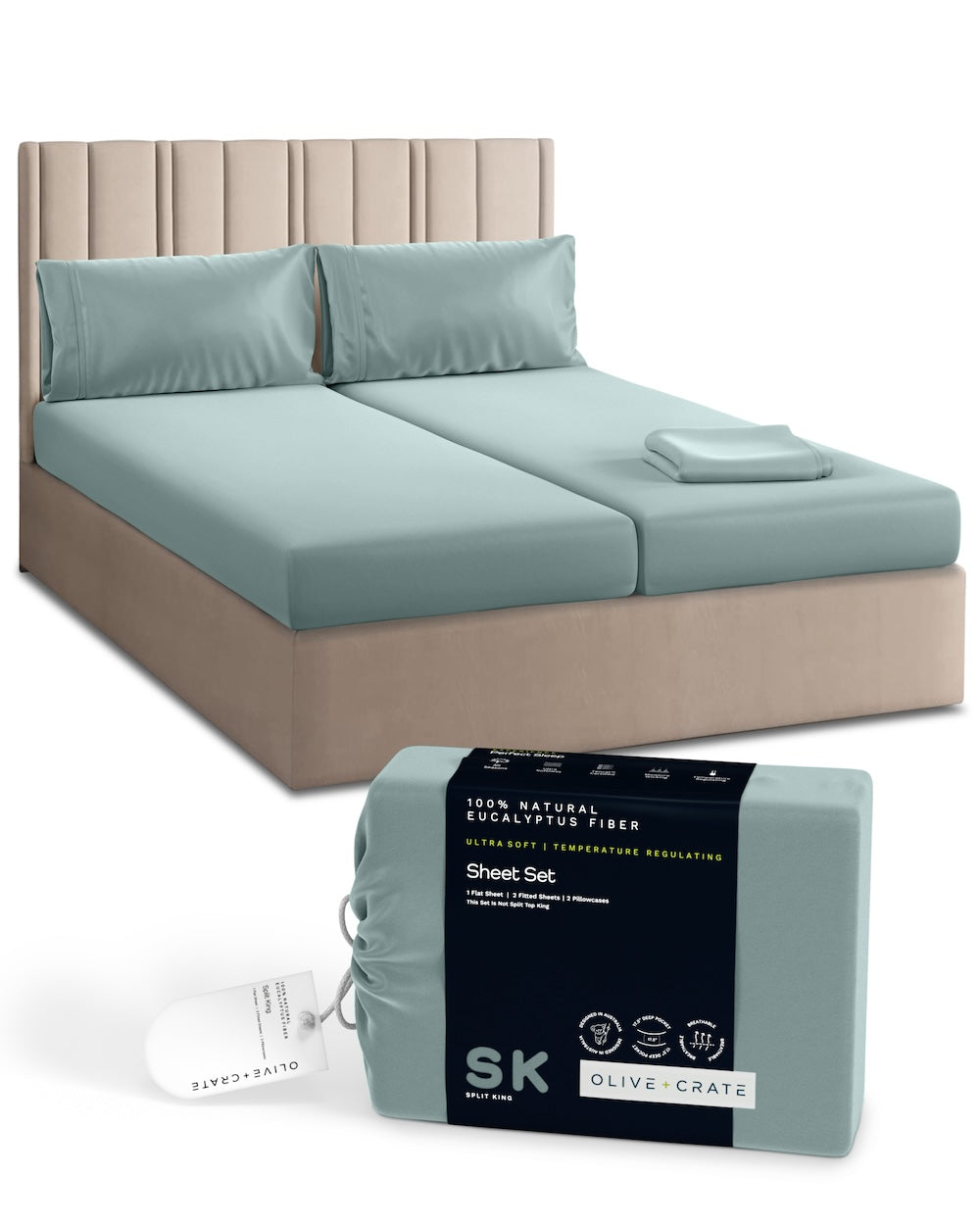 TENCEL Eucalyptus Cooling Bed Sheet Set