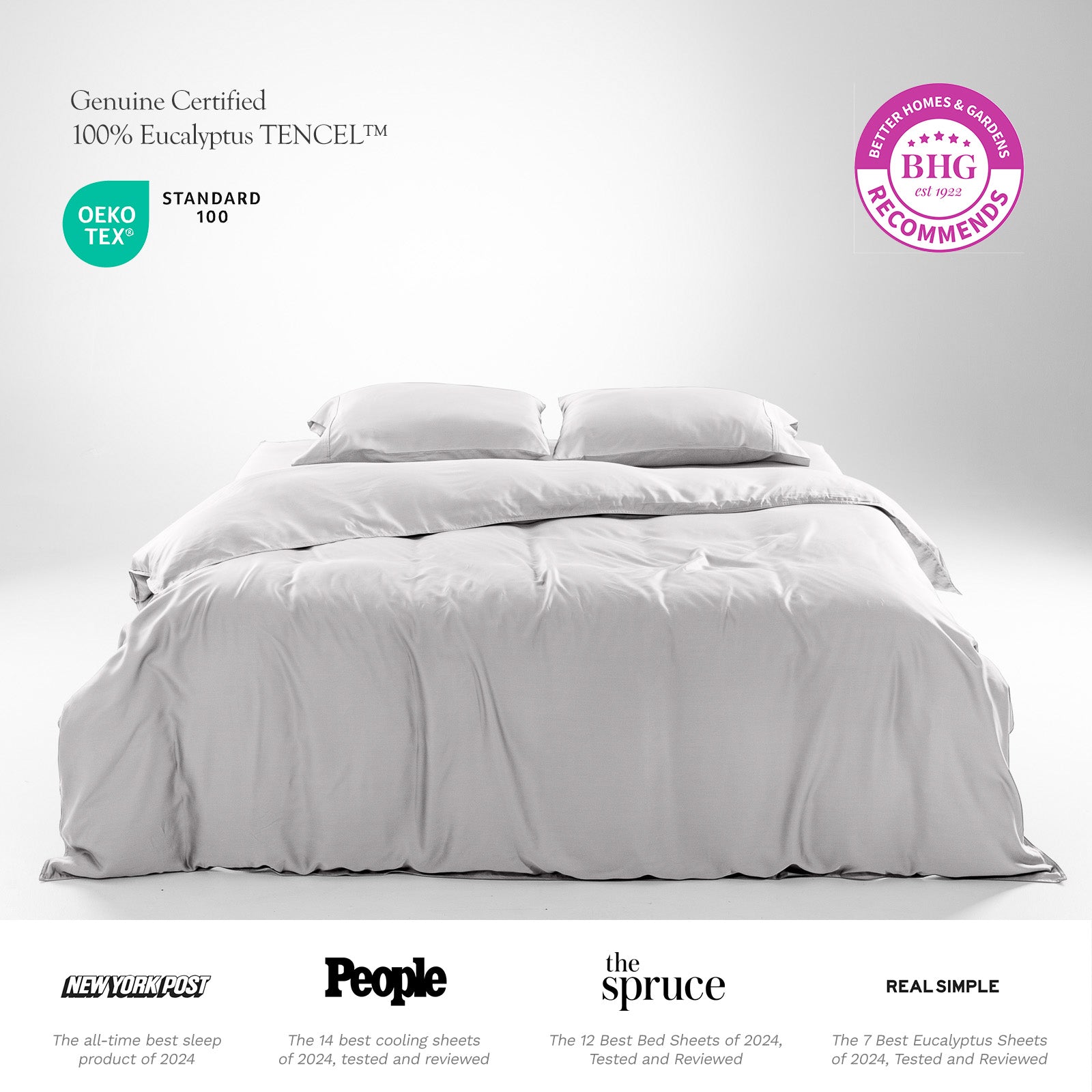 TENCEL Lyocell Eucalyptus Duvet Cover