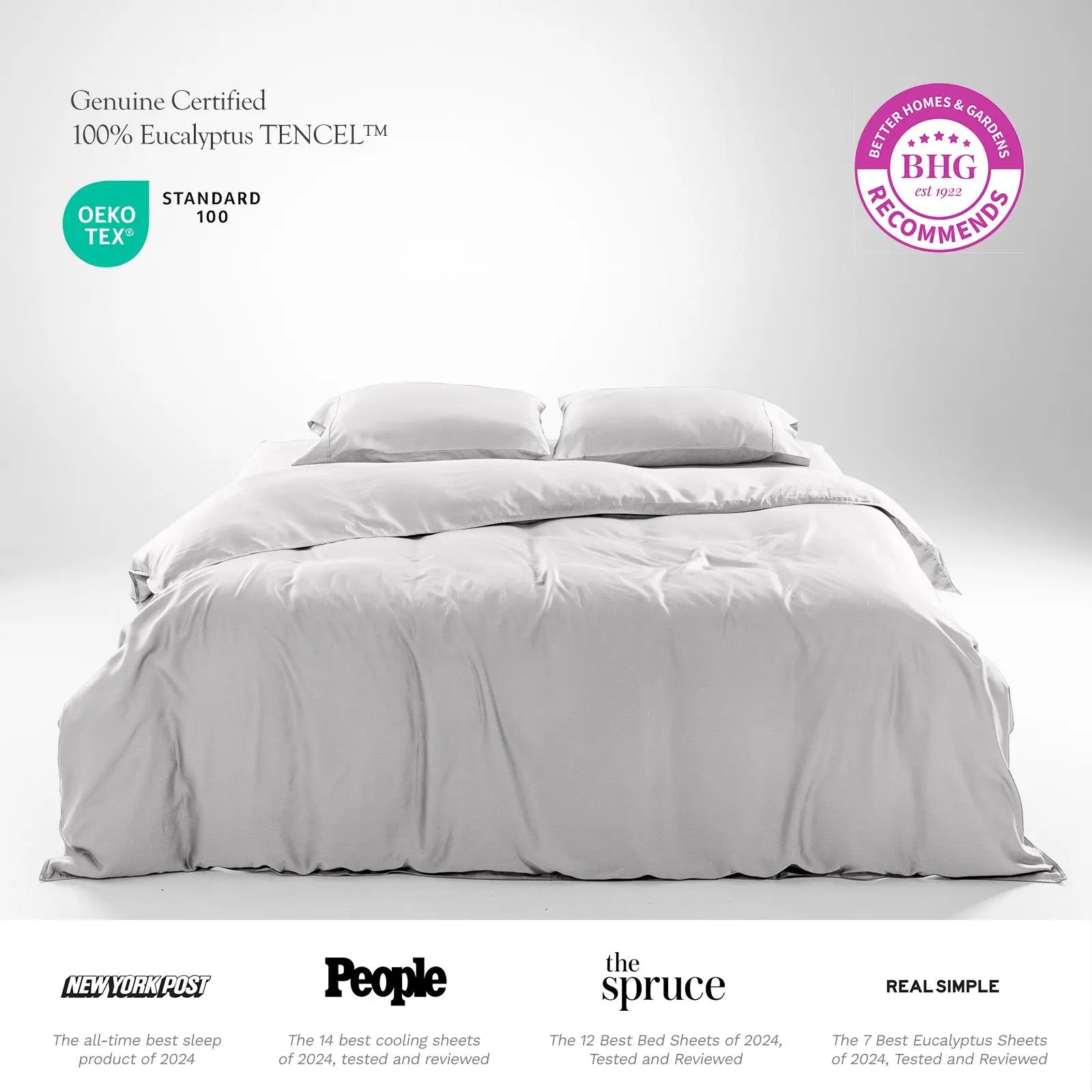 TENCEL Lyocell Eucalyptus Duvet Cover