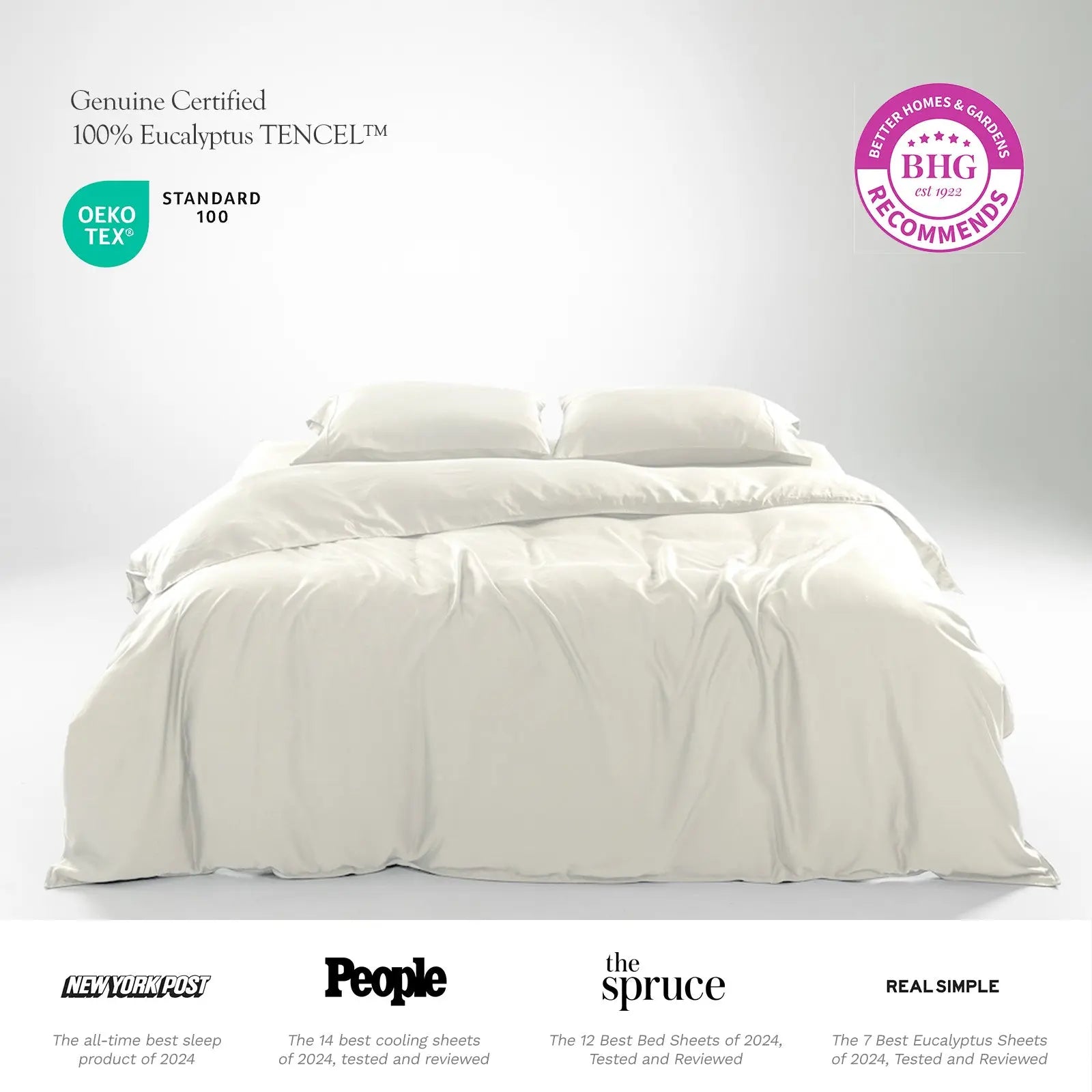 TENCEL Lyocell Eucalyptus Duvet Cover