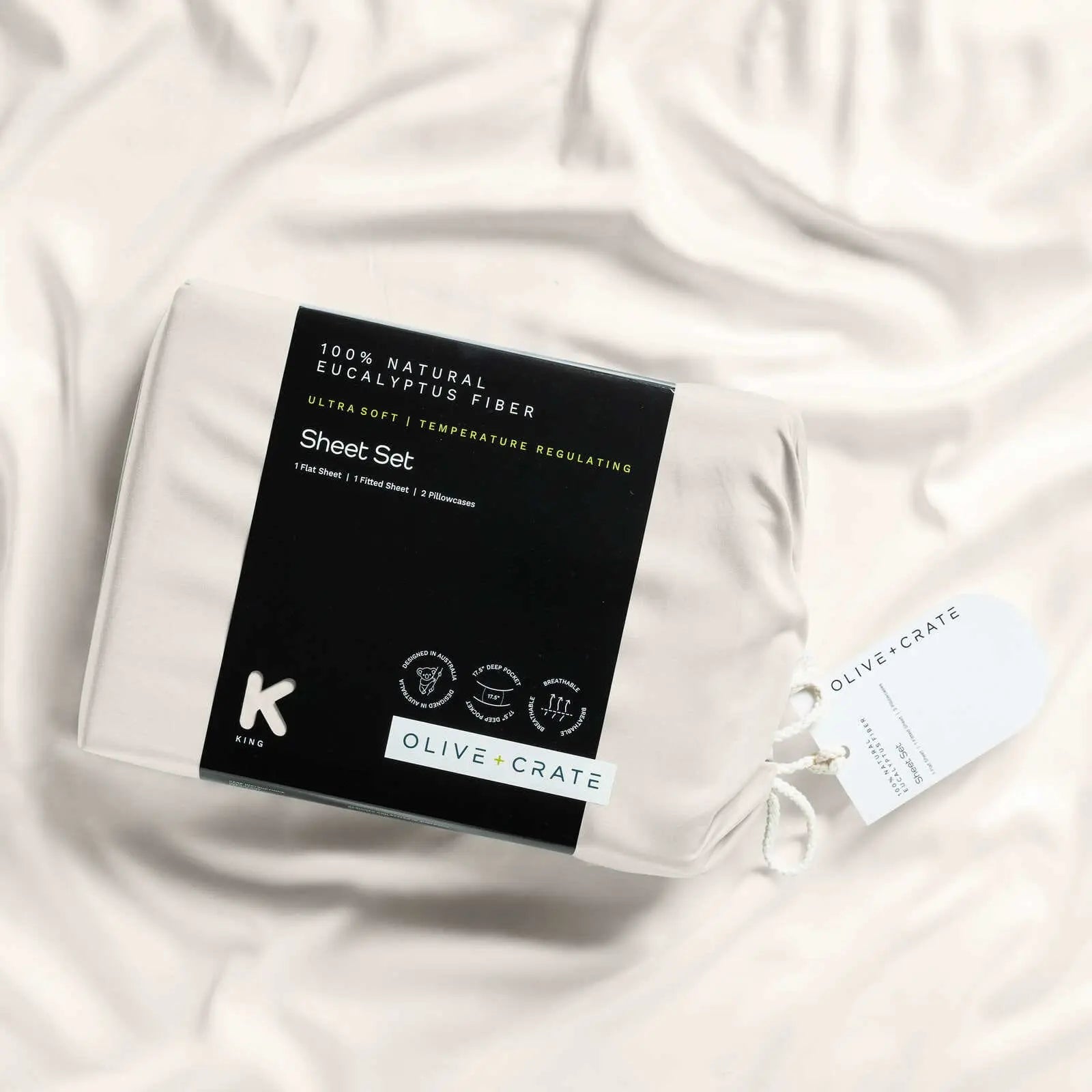 TENCEL Lyocell Eucalyptus Cooling Sheet Set