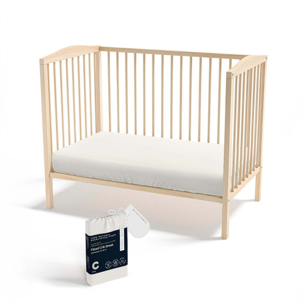 Eucalyptus - Sábana Cuna fibra TENCEL™