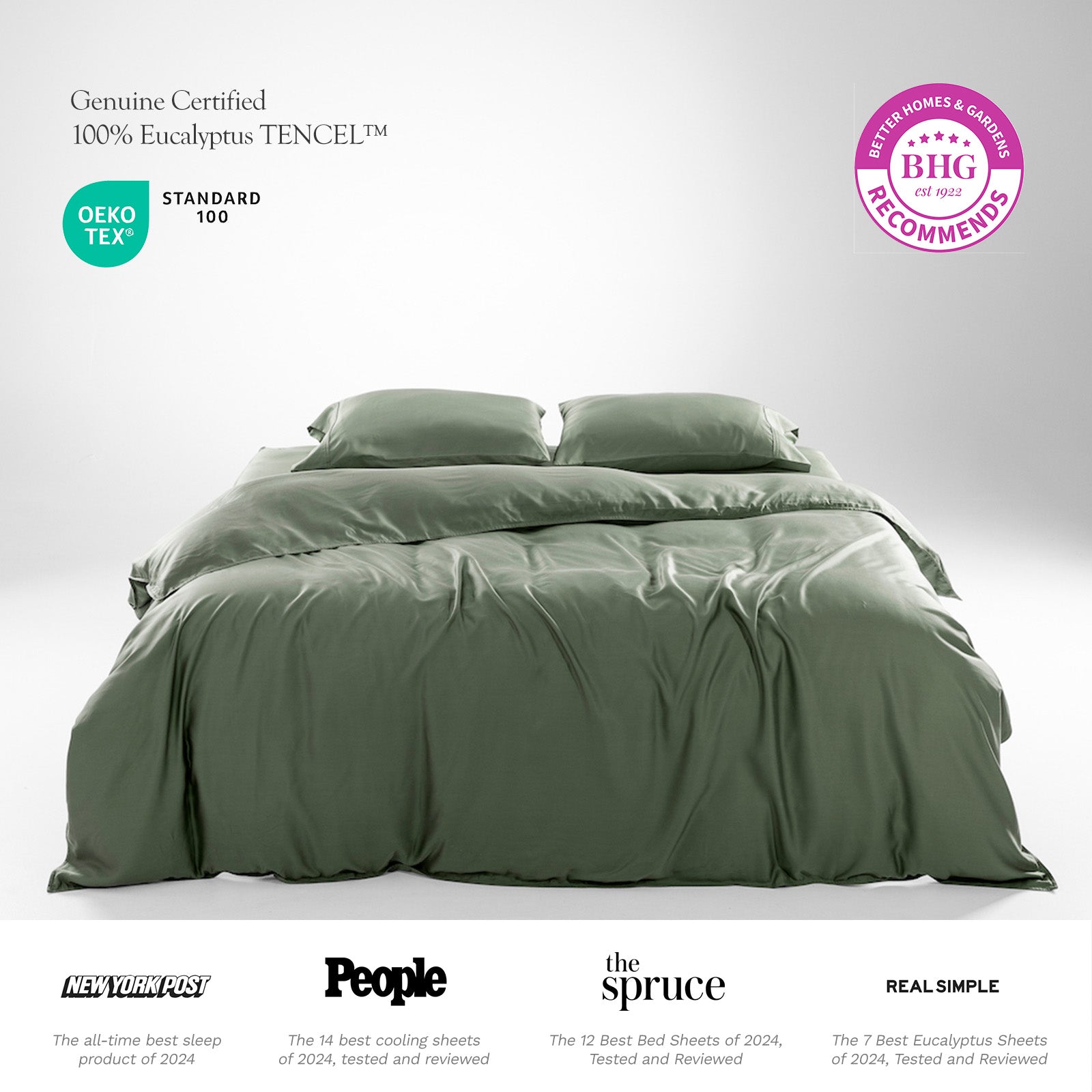 TENCEL Lyocell Eucalyptus Duvet Cover