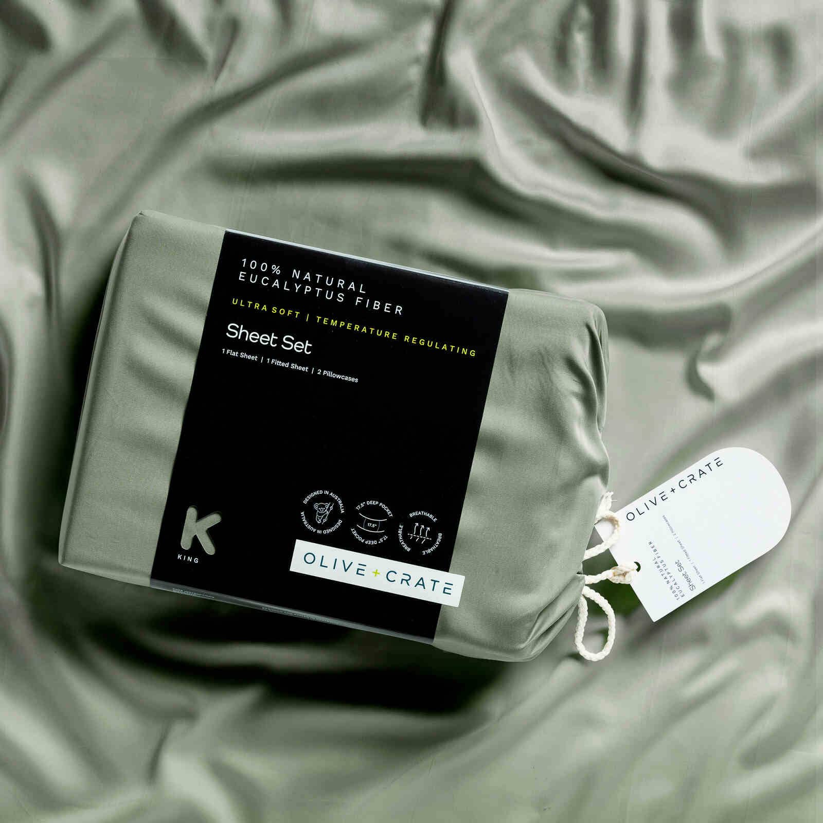 TENCEL Eucalyptus Cooling Bed Sheet Set