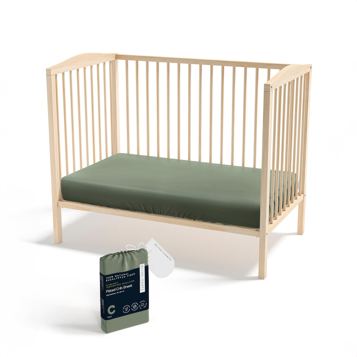 Eucalyptus - Sábana Cuna fibra TENCEL™