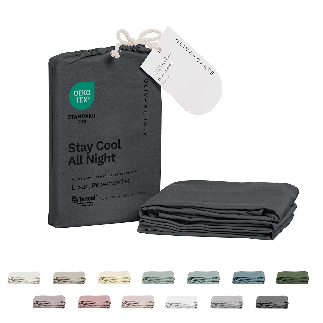 TENCEL Lyocell Eucalyptus Pillowcase Set