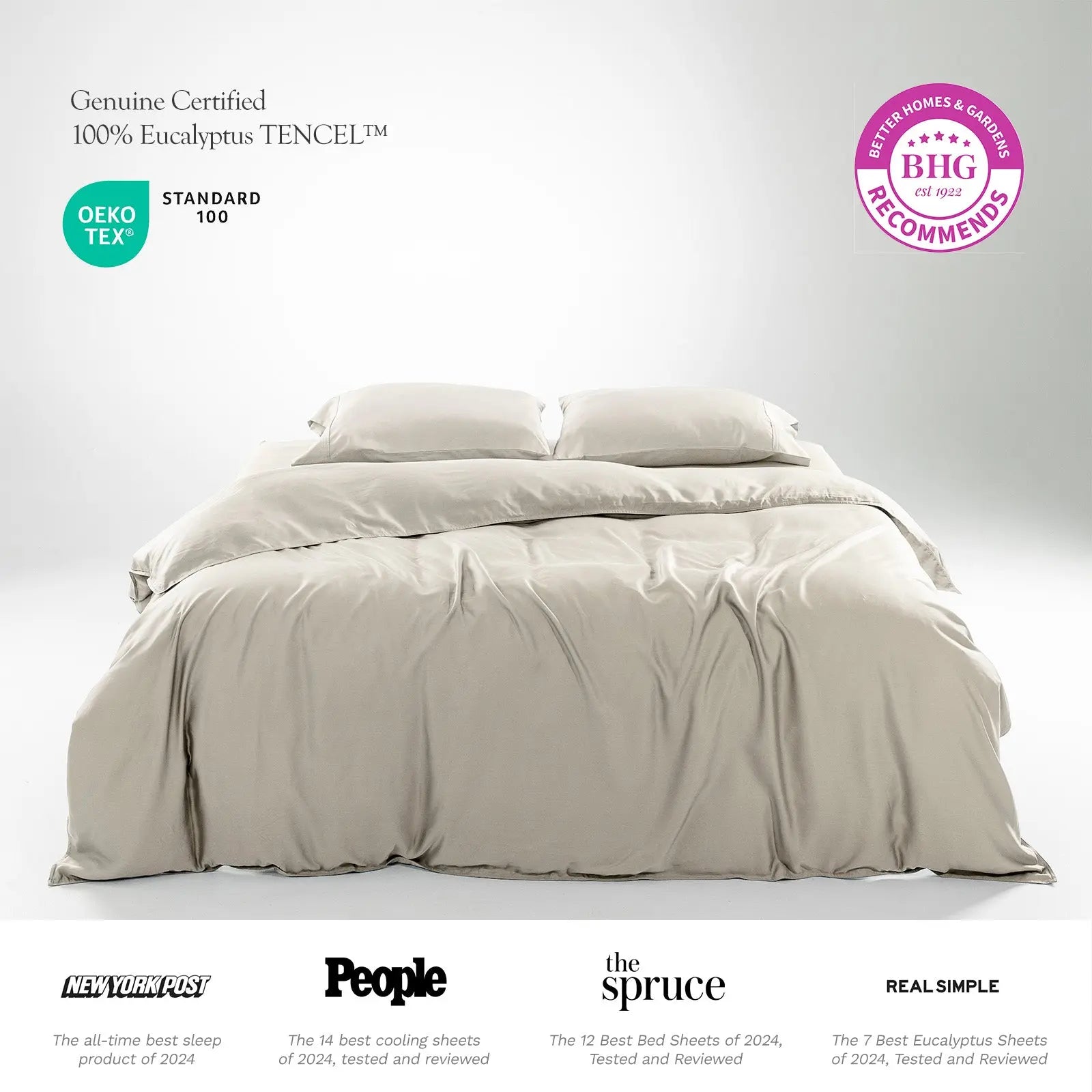 TENCEL Lyocell Eucalyptus Duvet Cover