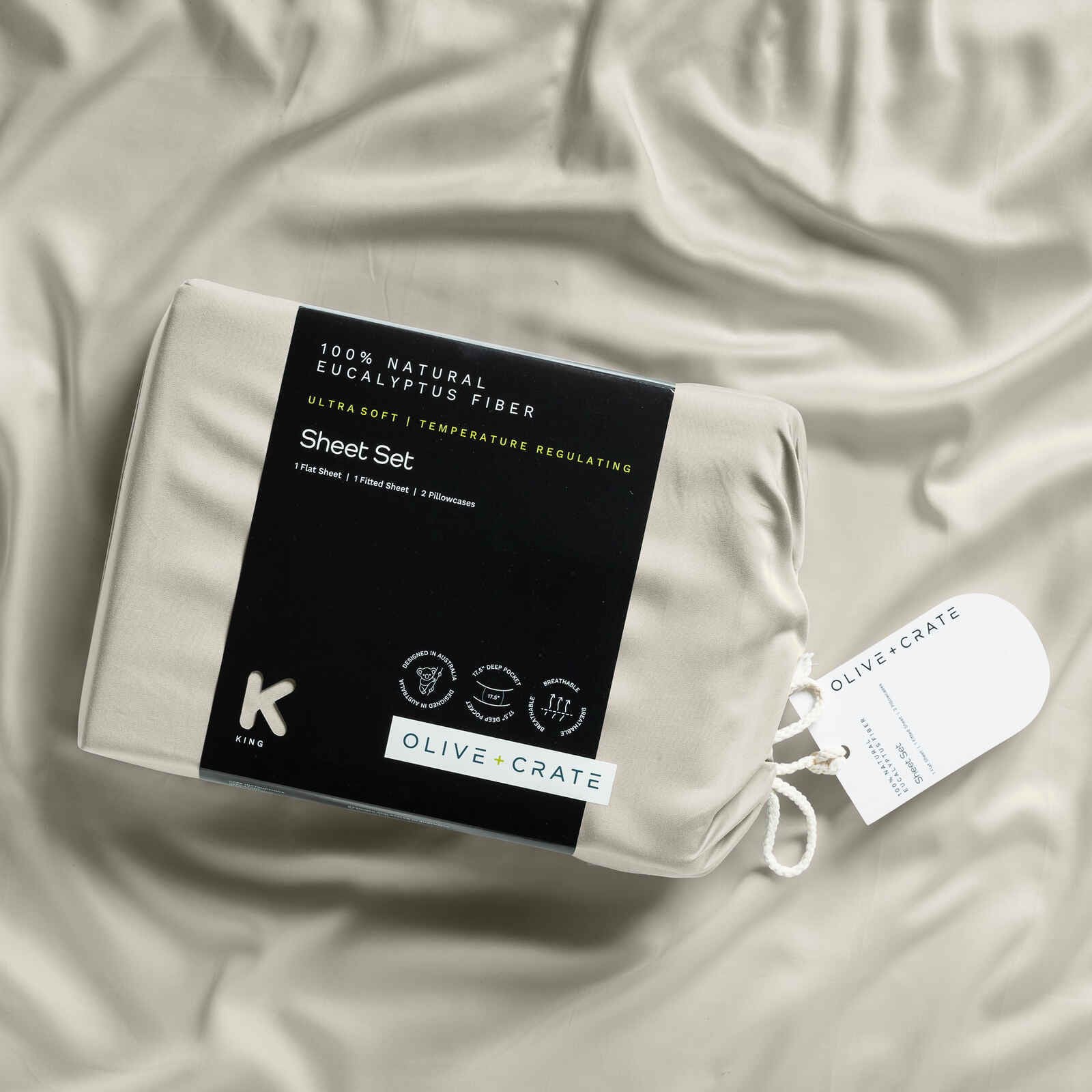 TENCEL Eucalyptus Cooling Bed Sheet Set
