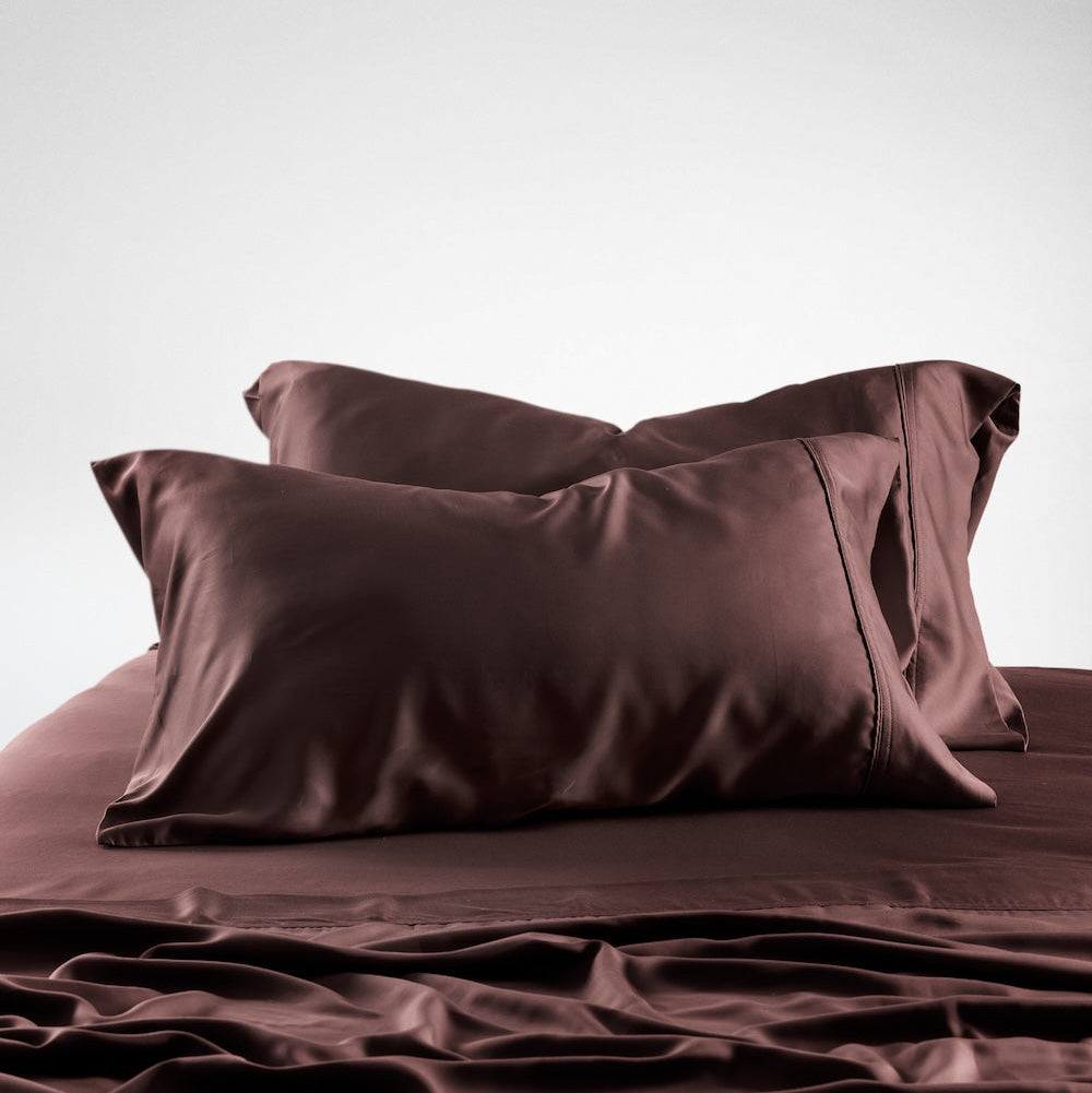 Eucalyptus - Juego de fundas de almohada de fibra TENCEL™
