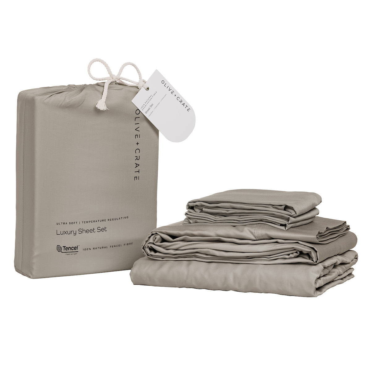 Eucalipto - Juego de Sábanas de fibra TENCEL™