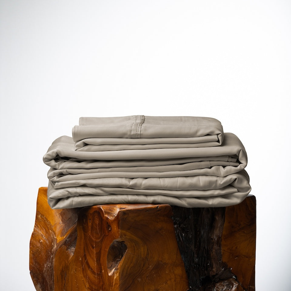 Eucalipto - Juego de Sábanas de fibra TENCEL™