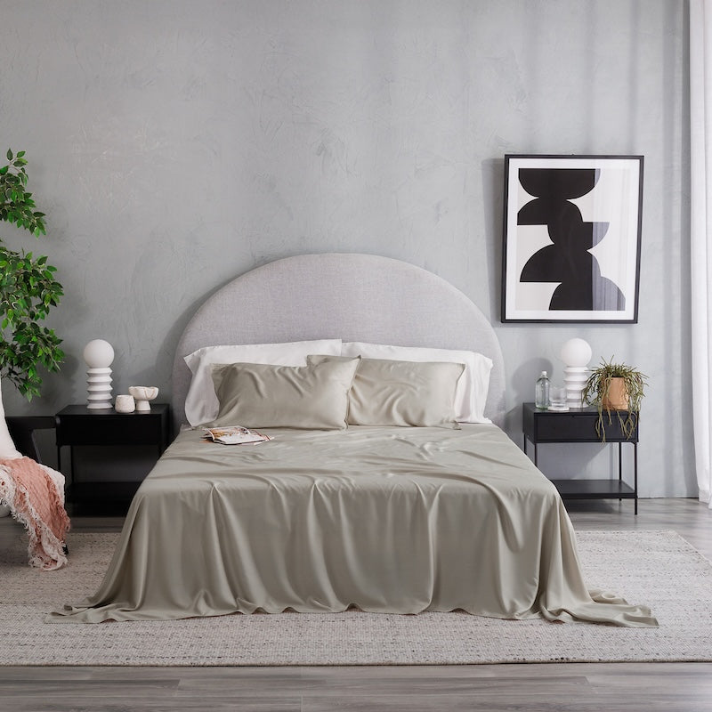 Eucalyptus - Juego de fundas de almohada de fibra TENCEL™
