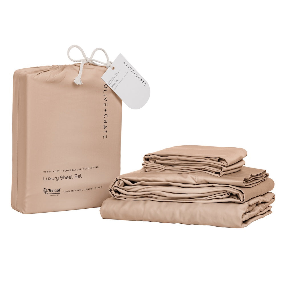 Eucalipto - Juego de Sábanas de fibra TENCEL™