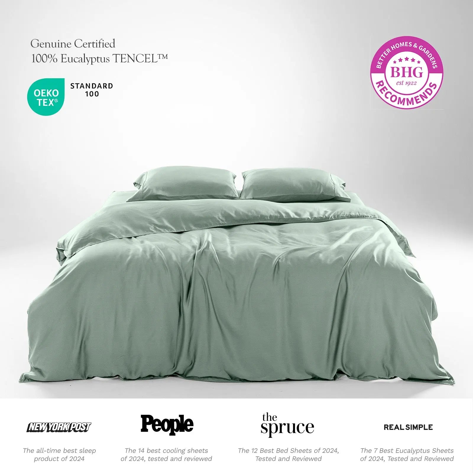 TENCEL Lyocell Eucalyptus Duvet Cover