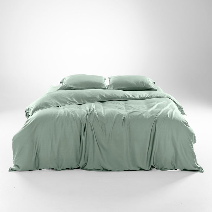 spring sage duvet cover set #color_spring sage