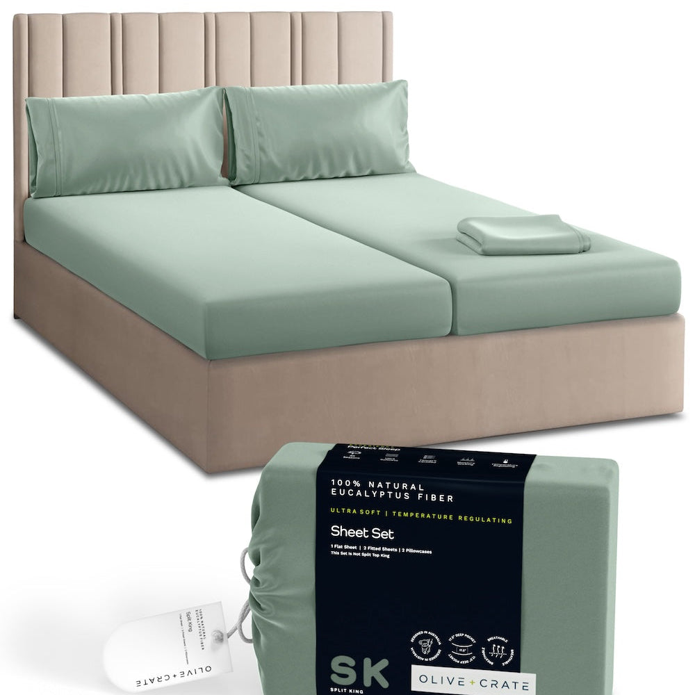TENCEL Eucalyptus Cooling Bed Sheet Set