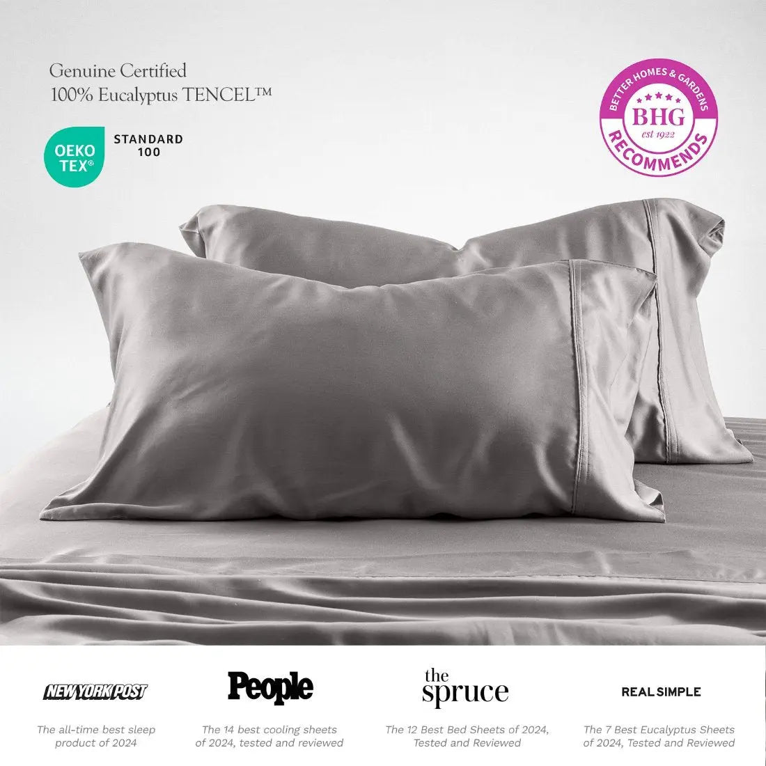 TENCEL Lyocell Eucalyptus Pillowcase Set