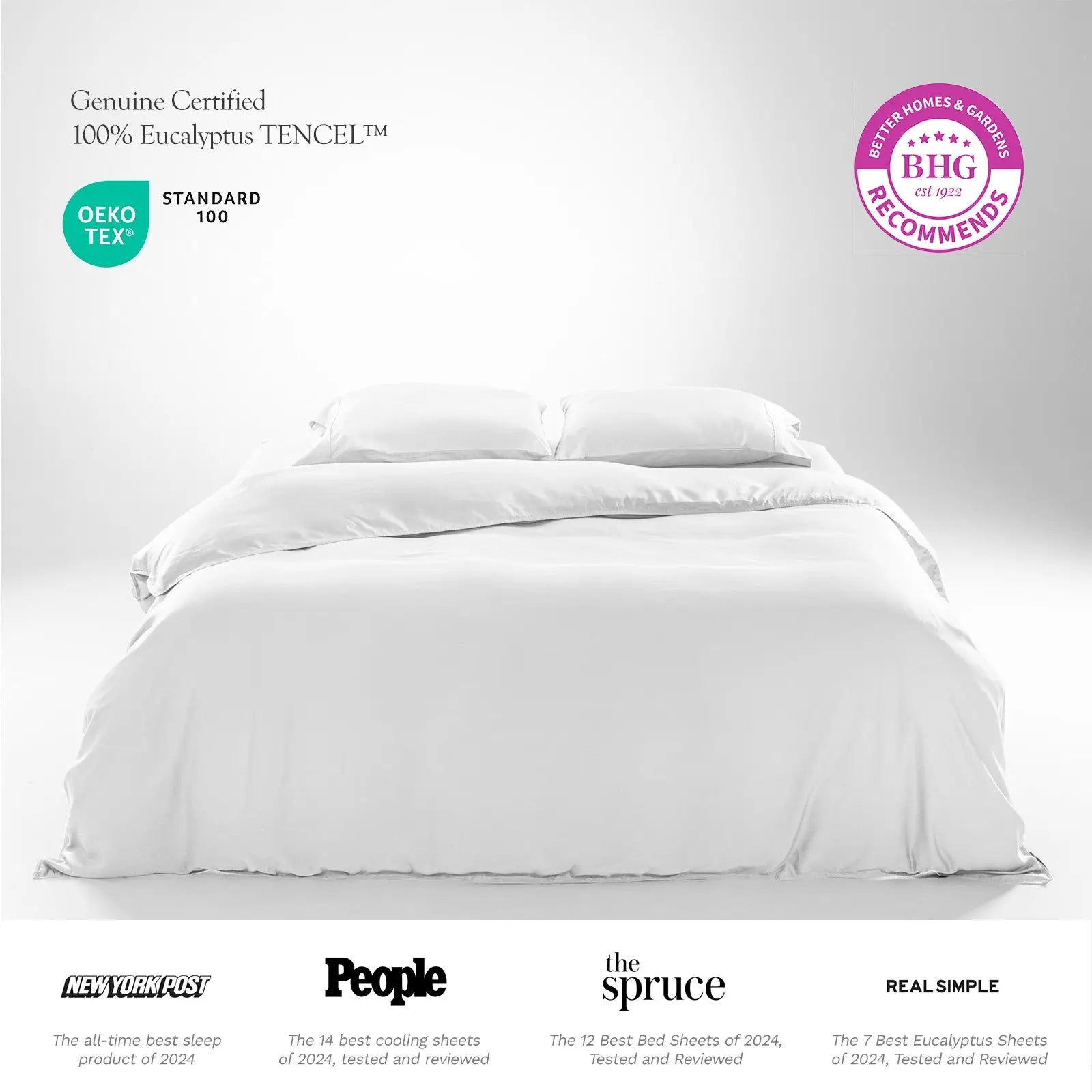 TENCEL Lyocell Eucalyptus Duvet Cover