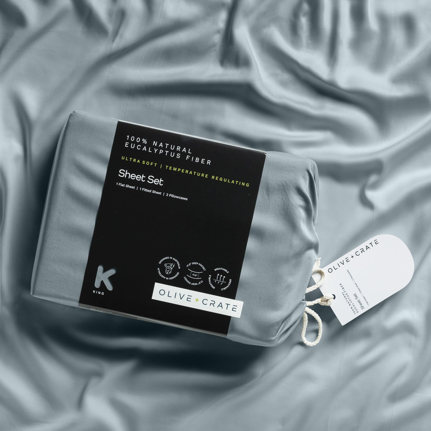 TENCEL Eucalyptus Cooling Bed Sheet Set