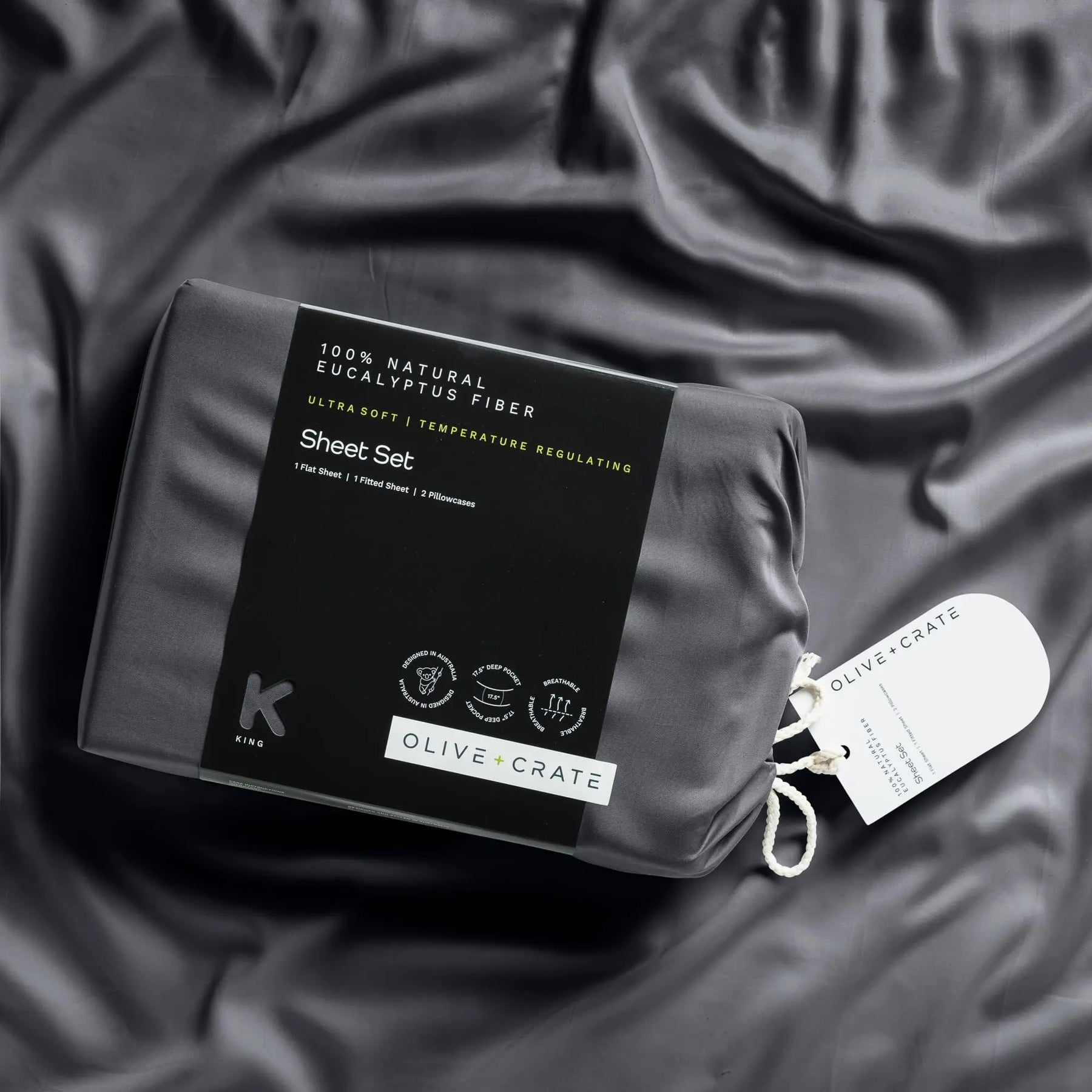 TENCEL Lyocell Eucalyptus Cooling Sheet Set