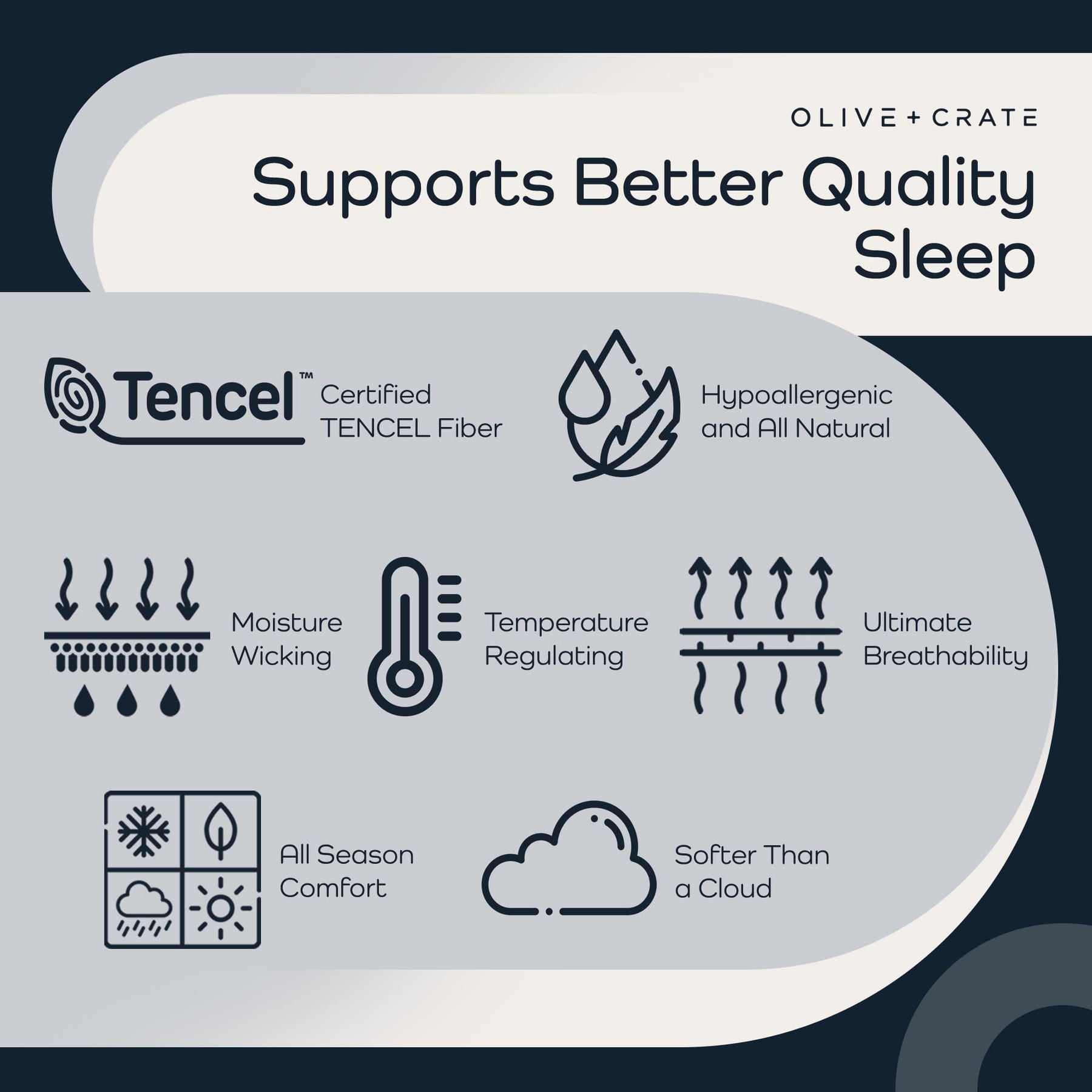 Eucalipto - Juego de Sábanas de fibra TENCEL™