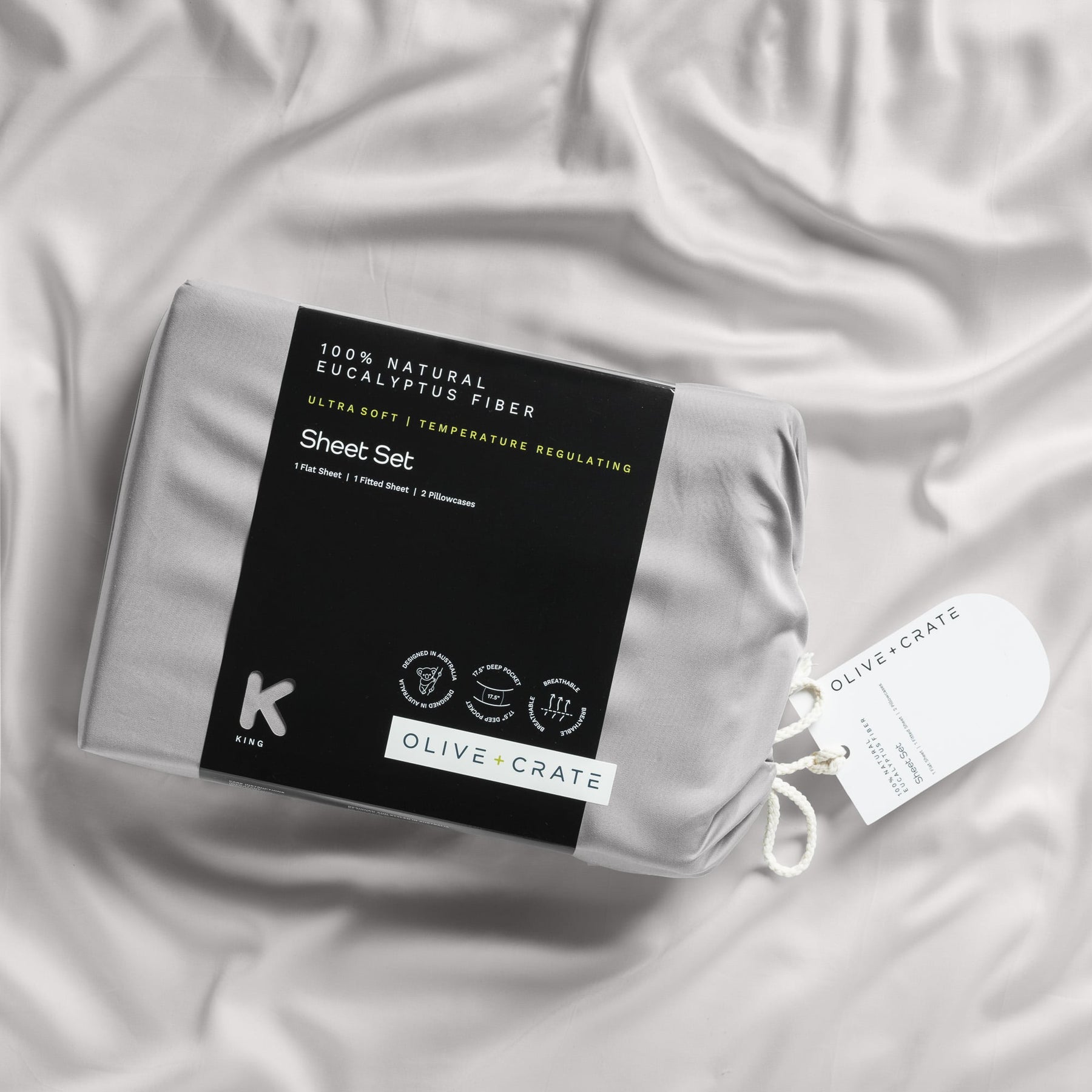 TENCEL Eucalyptus Cooling Bed Sheet Set