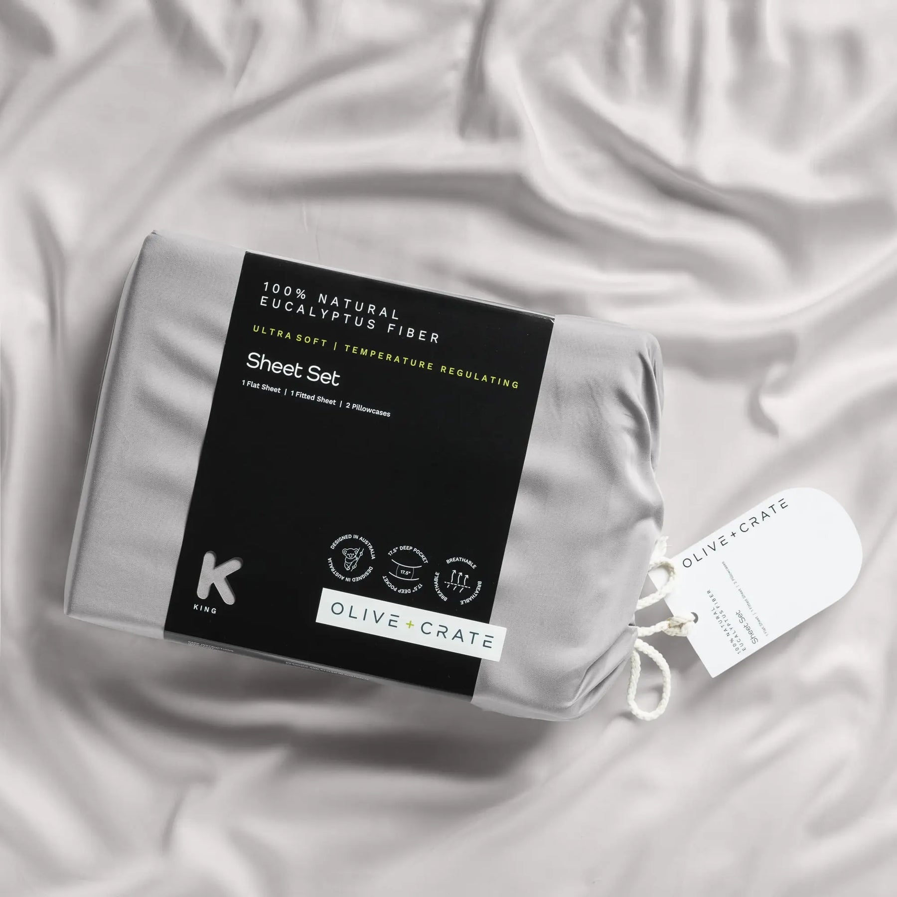 TENCEL Lyocell Eucalyptus Cooling Sheet Set