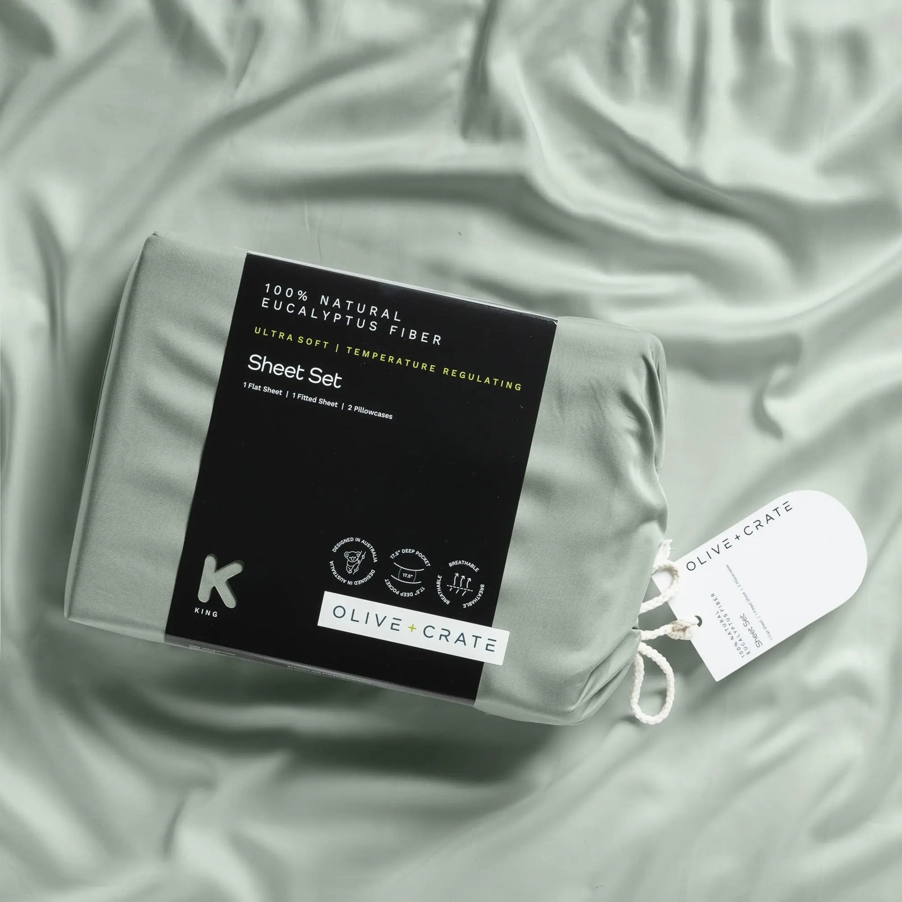 TENCEL Lyocell Eucalyptus Cooling Sheet Set