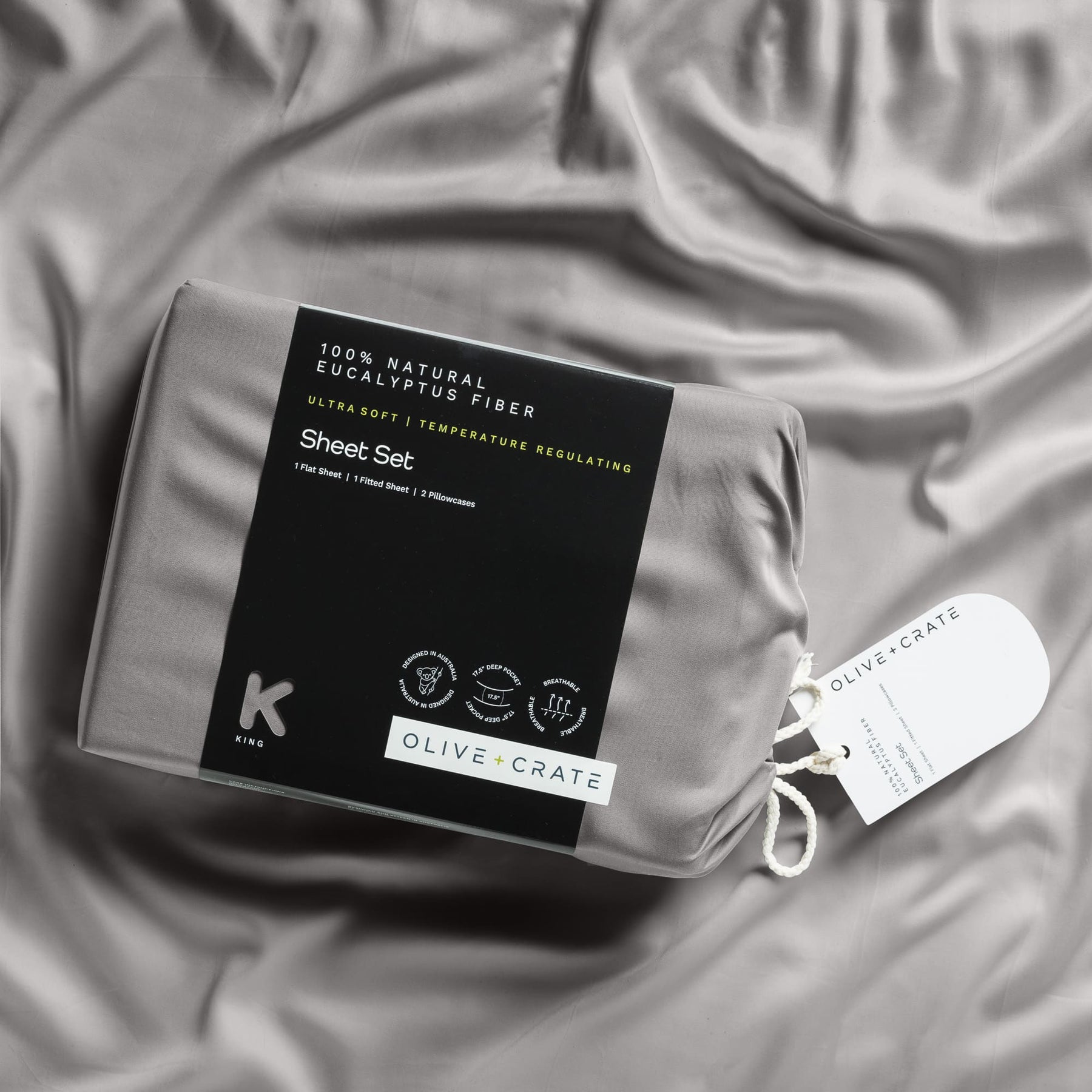TENCEL Eucalyptus Cooling Bed Sheet Set