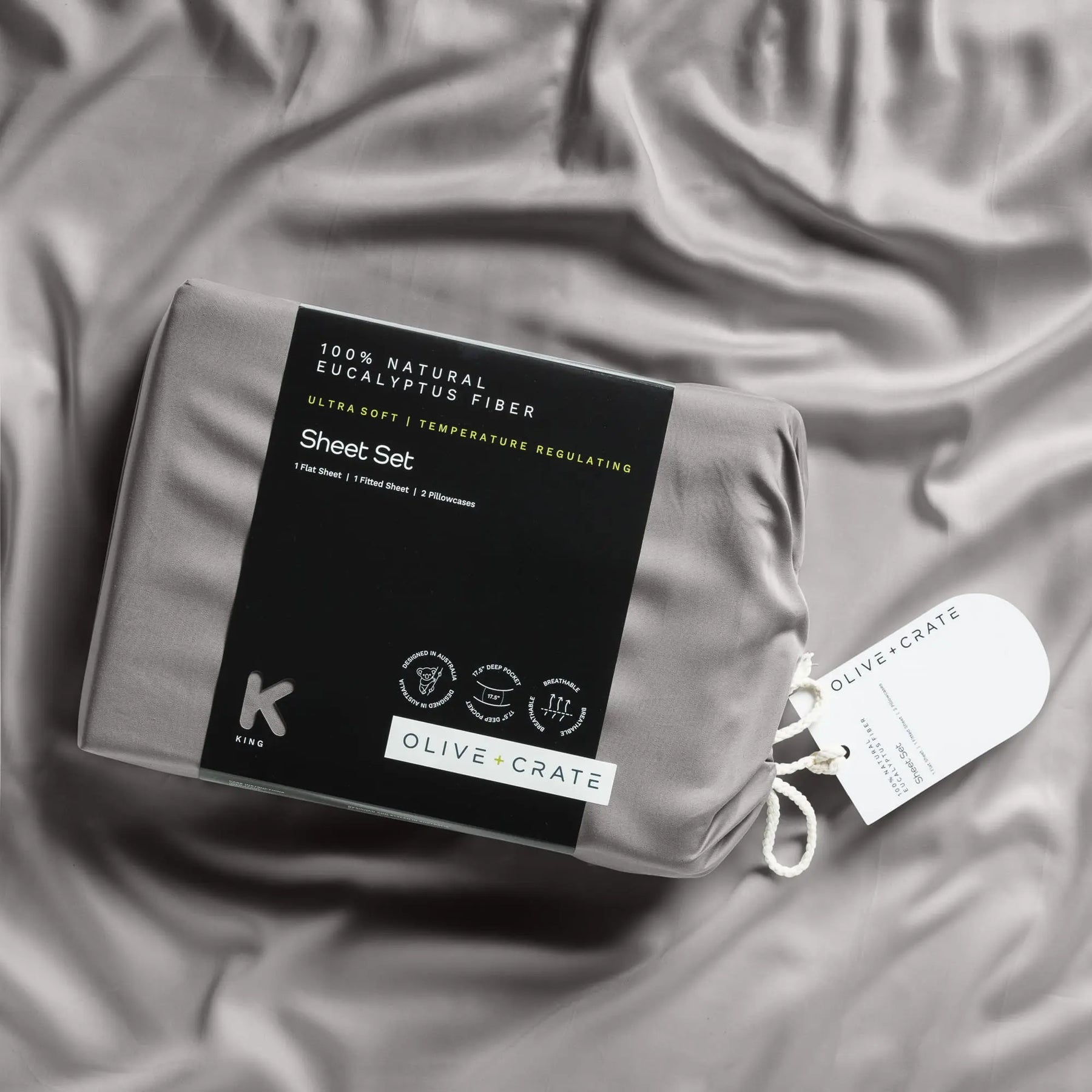 TENCEL Lyocell Eucalyptus Cooling Sheet Set