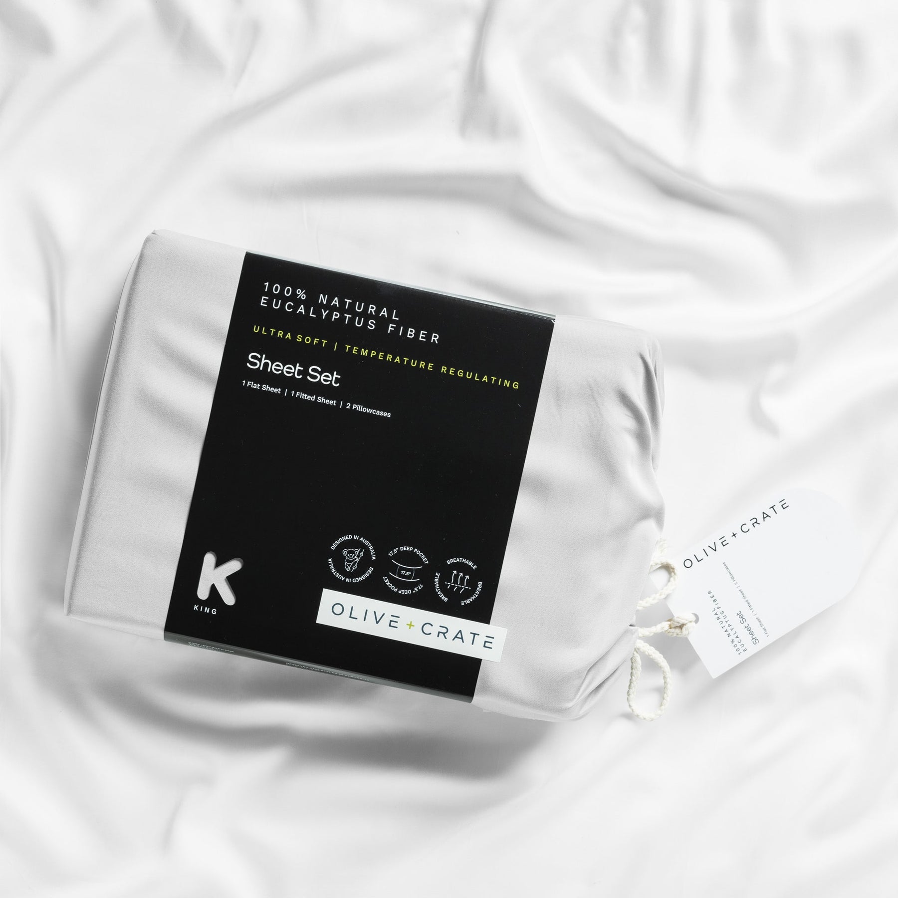 TENCEL Eucalyptus Cooling Bed Sheet Set