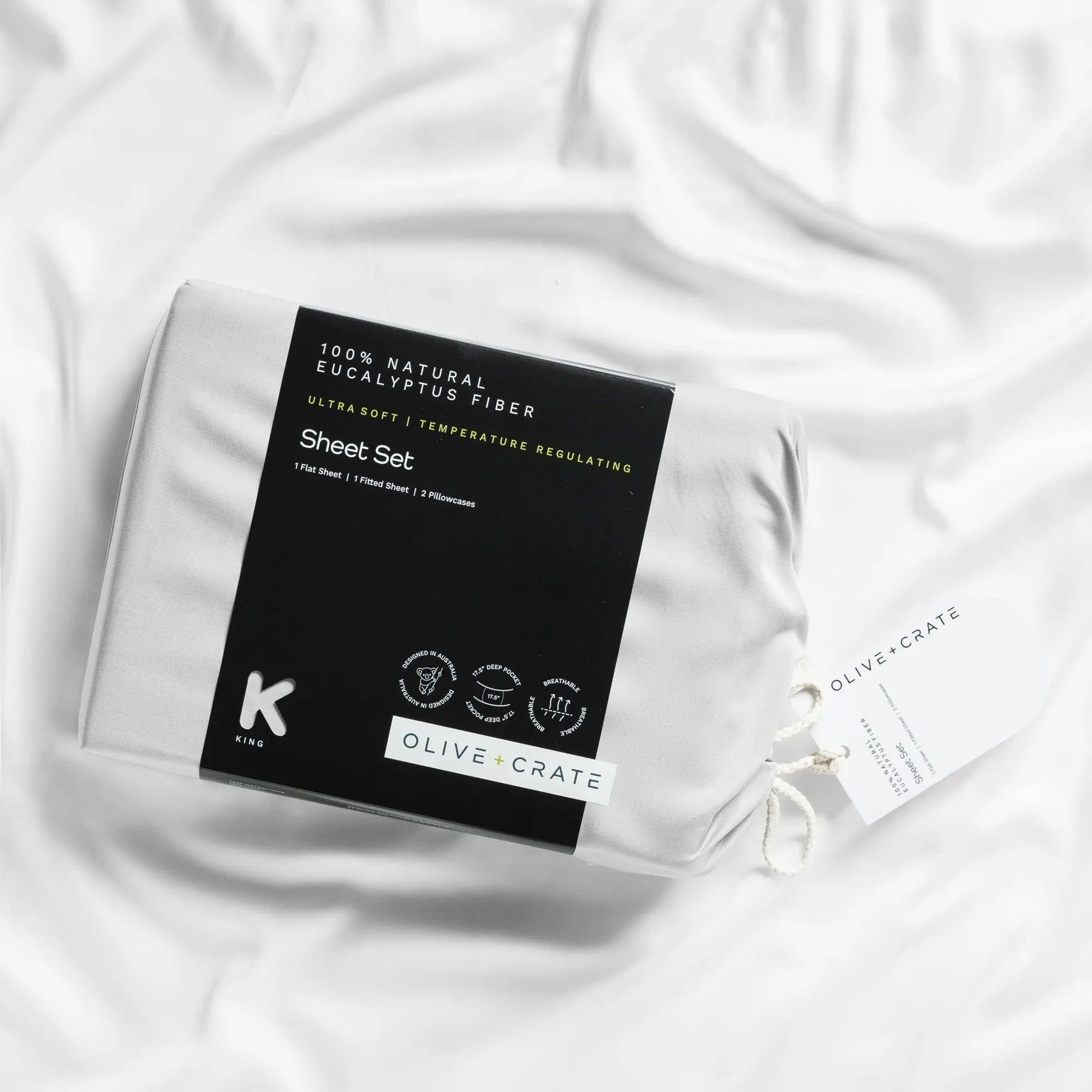 TENCEL Lyocell Eucalyptus Cooling Sheet Set
