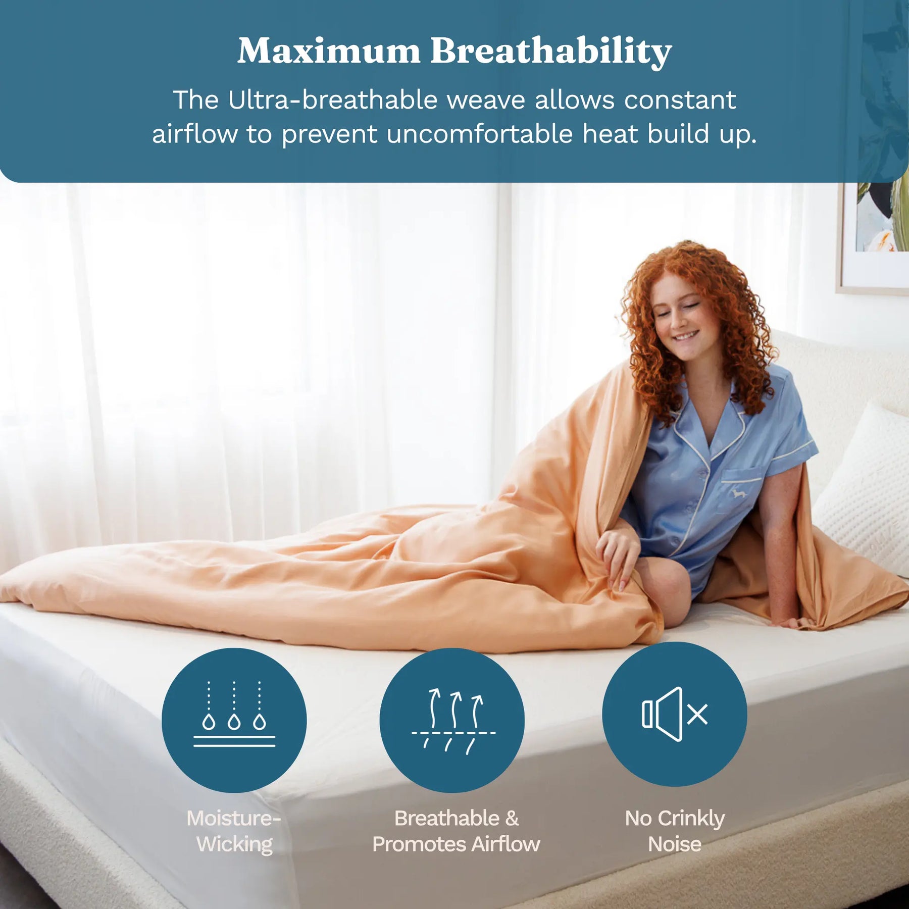 Waterproof & Cooling Bamboo Mattress Cover