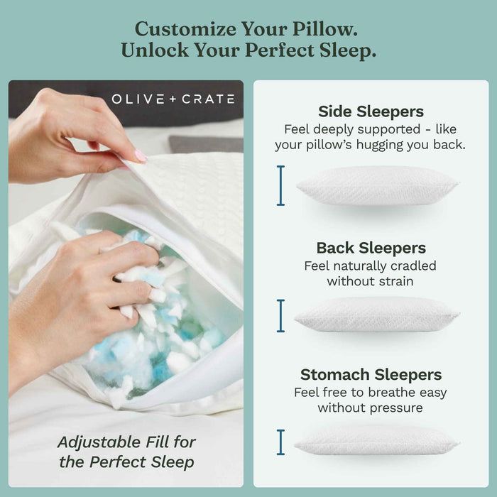 BreathePure Cooling Adjustable Pillow