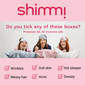 Shimmi 30 Momme Silk Pillowcase