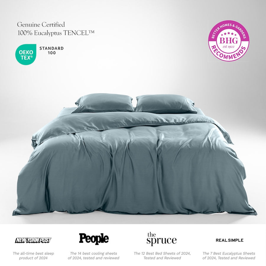 Ariana Tencel Eucalyptus Duvet Cover Set main image 0