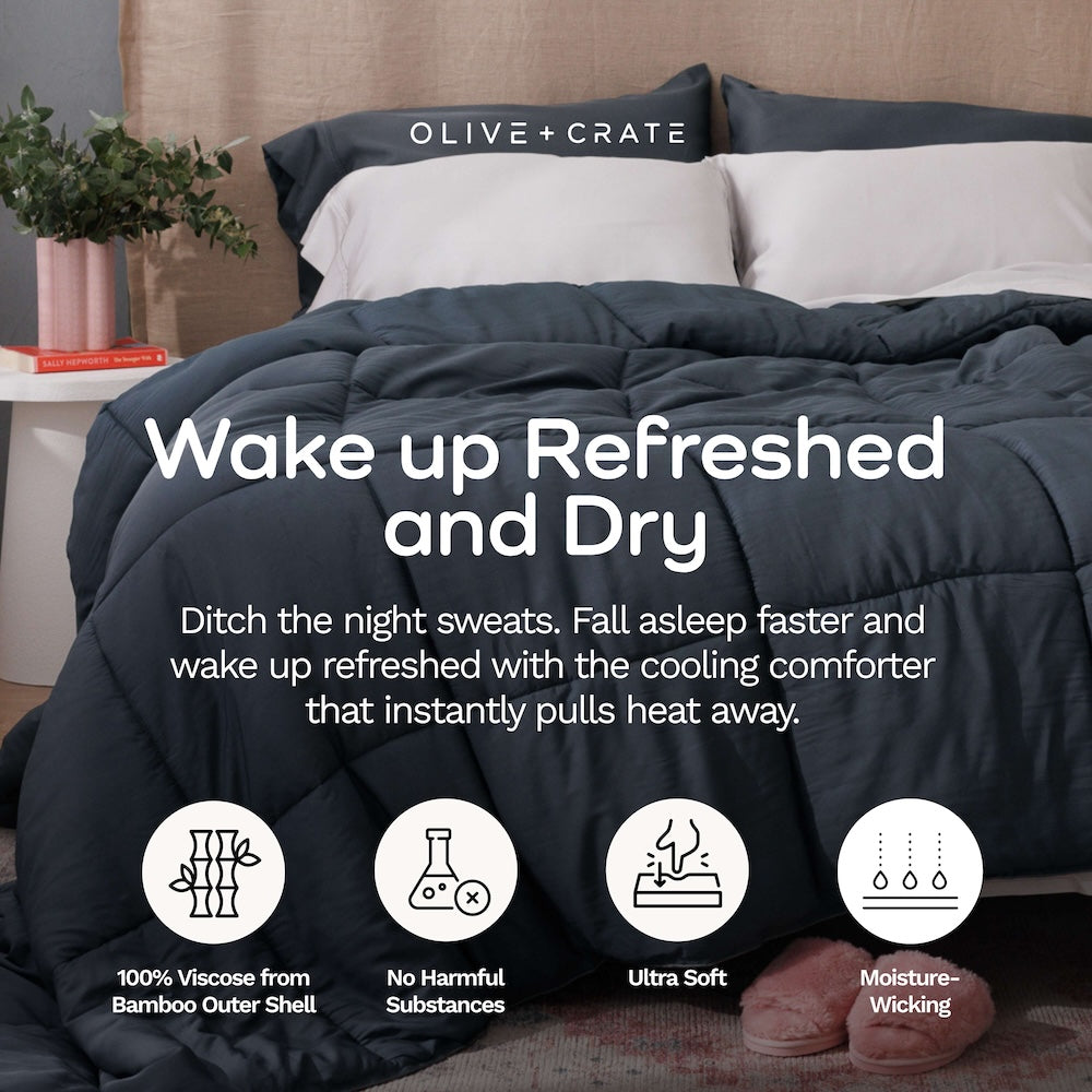 Cooling Bamboo Comforter For All Seasons