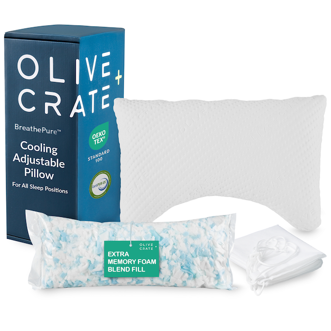 BreathePure Cooling Adjustable Pillow