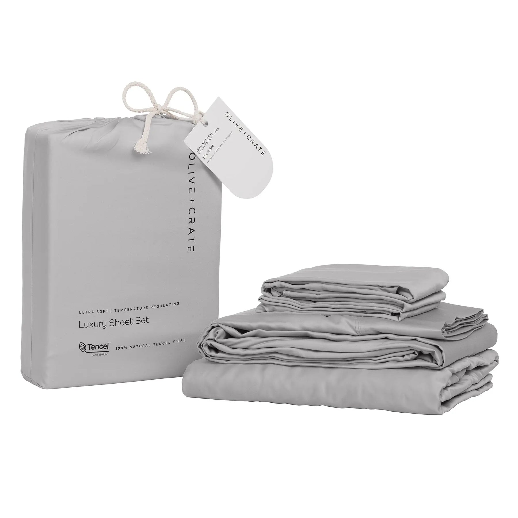 TENCEL Lyocell Eucalyptus Cooling Sheet Set